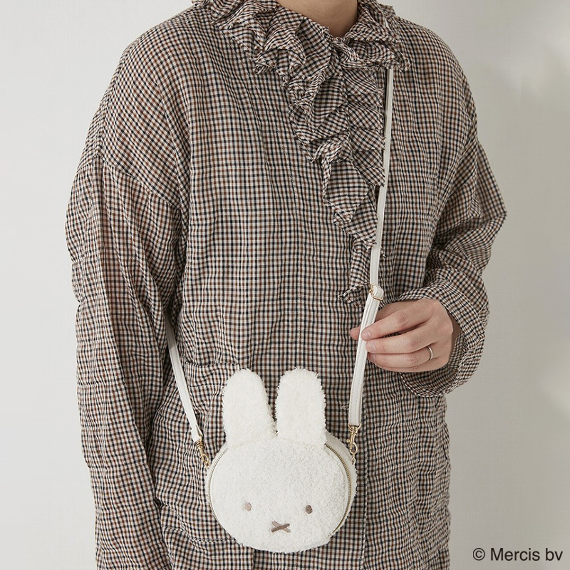 Order】Miffy 2-Way Pouch & Shoulder Bag (Strawberry)