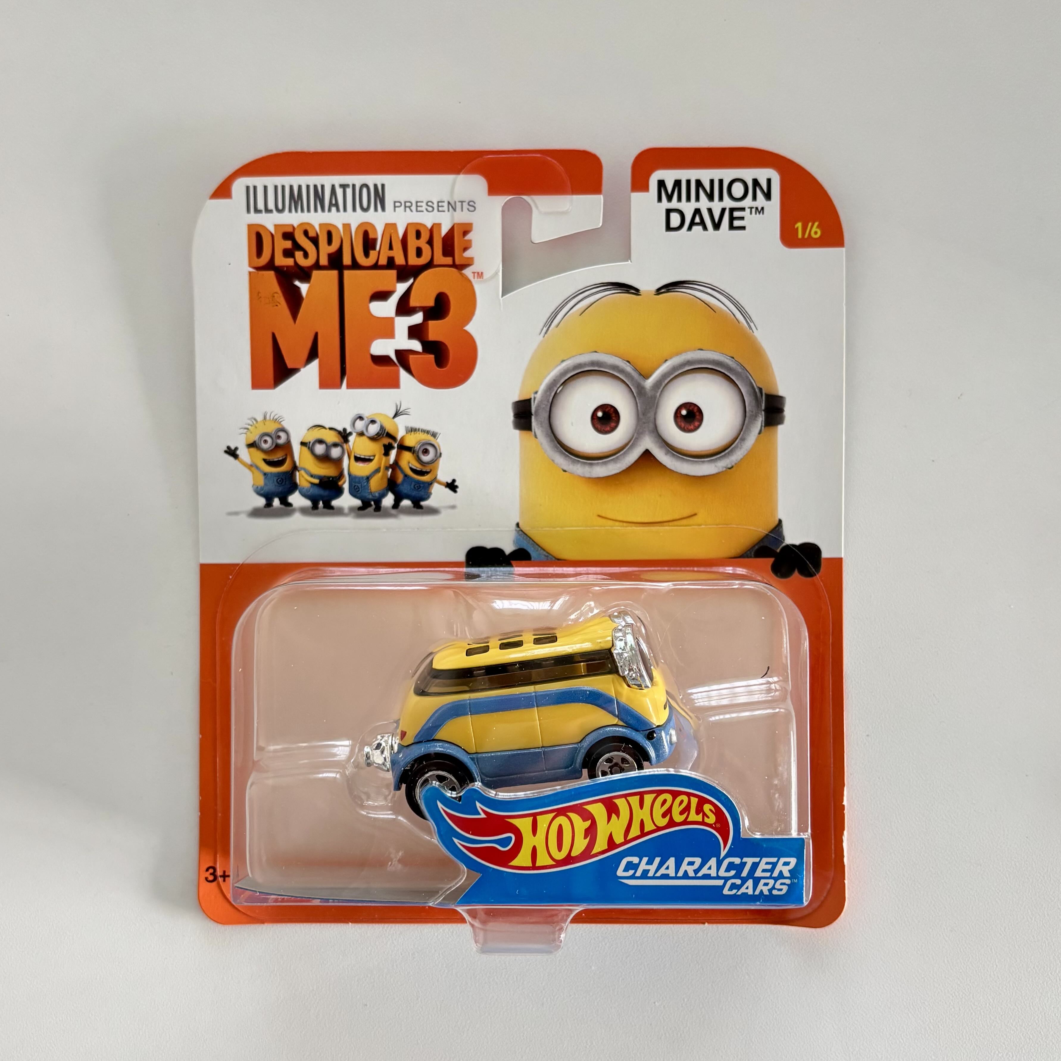 【訂貨】Hot Wheels Despicable Me 3 Minion Dave Character Car 車仔 迷你車 