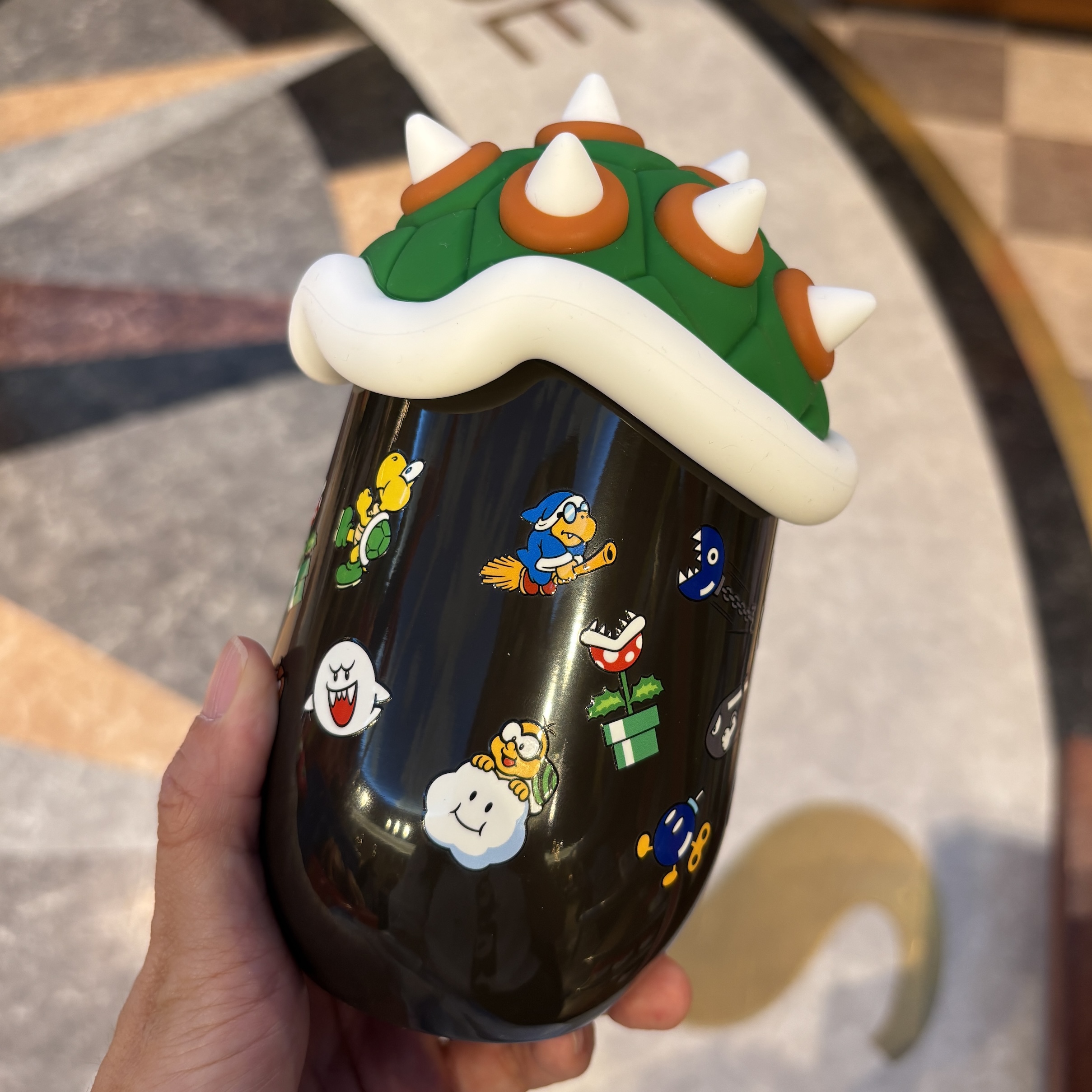 【訂貨】USJ Mario 庫巴 敵人圖案 保溫杯 隨行杯 馬克杯
