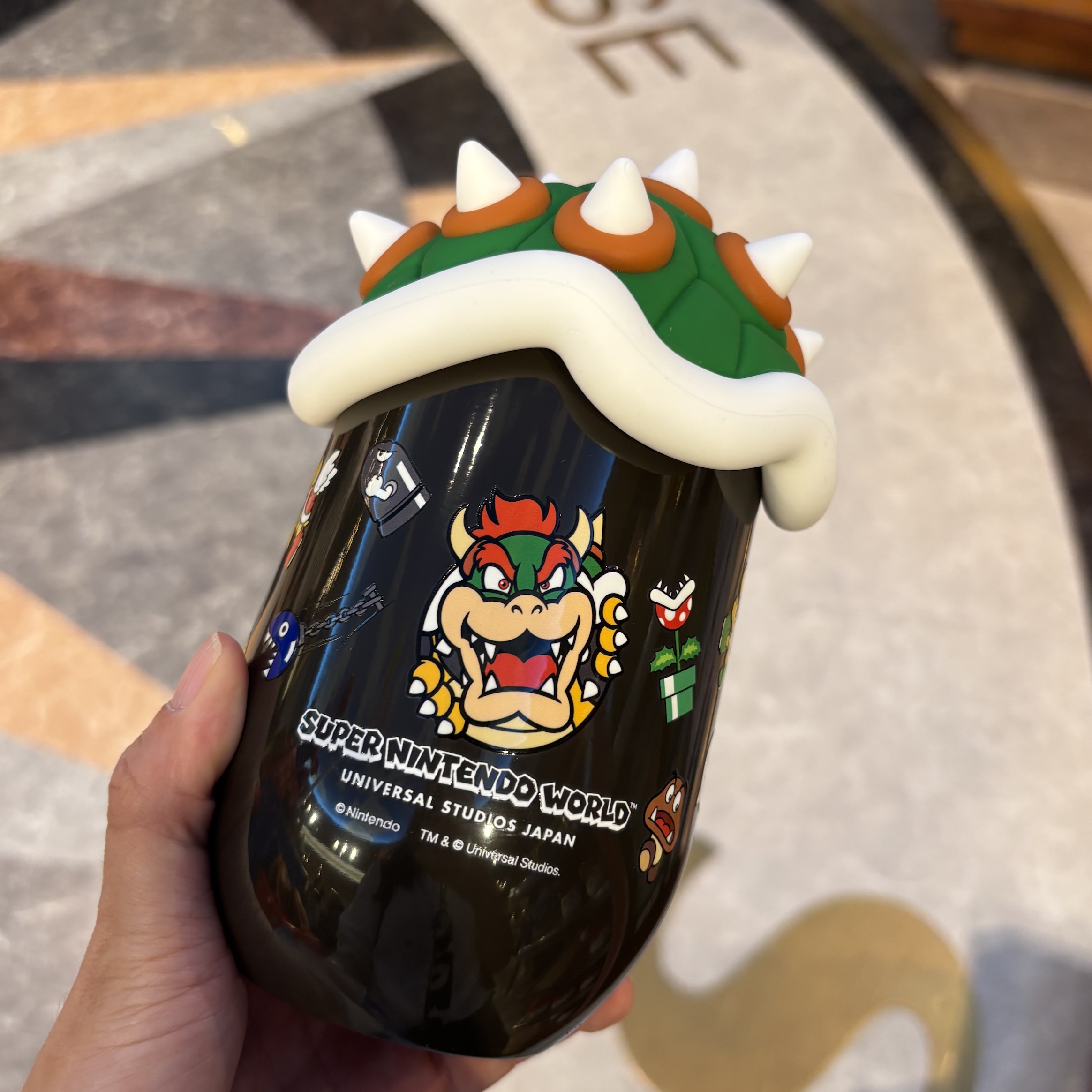 【訂貨】USJ Mario 庫巴 敵人圖案 保溫杯 隨行杯 馬克杯