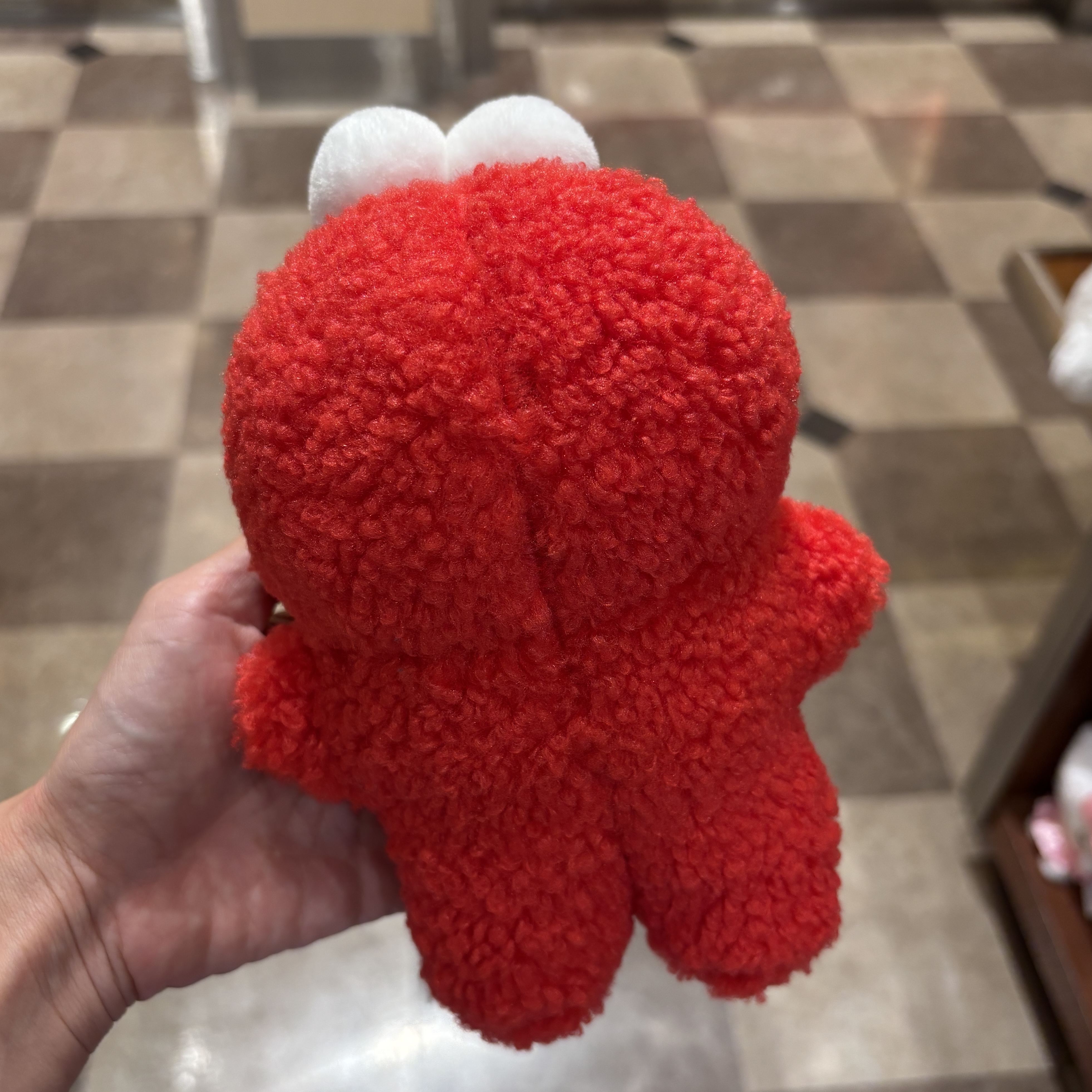 【訂貨】USJ Sesame Street 芝麻街 扁胖小可愛公仔 玩偶 - Moppy Elmo