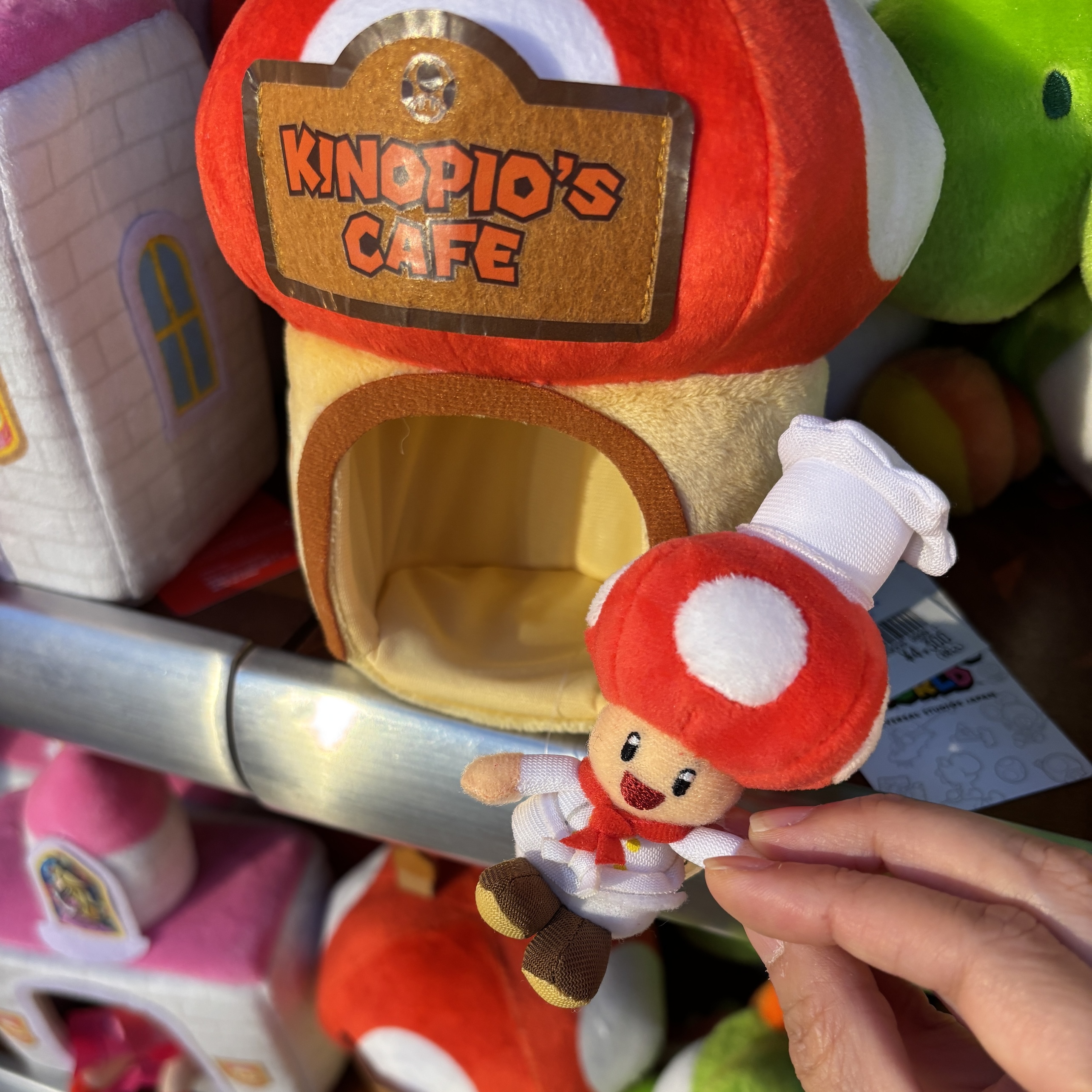 【訂貨】USJ 任天堂世界 奇諾比奧咖啡廳 公仔套裝 絨毛玩偶