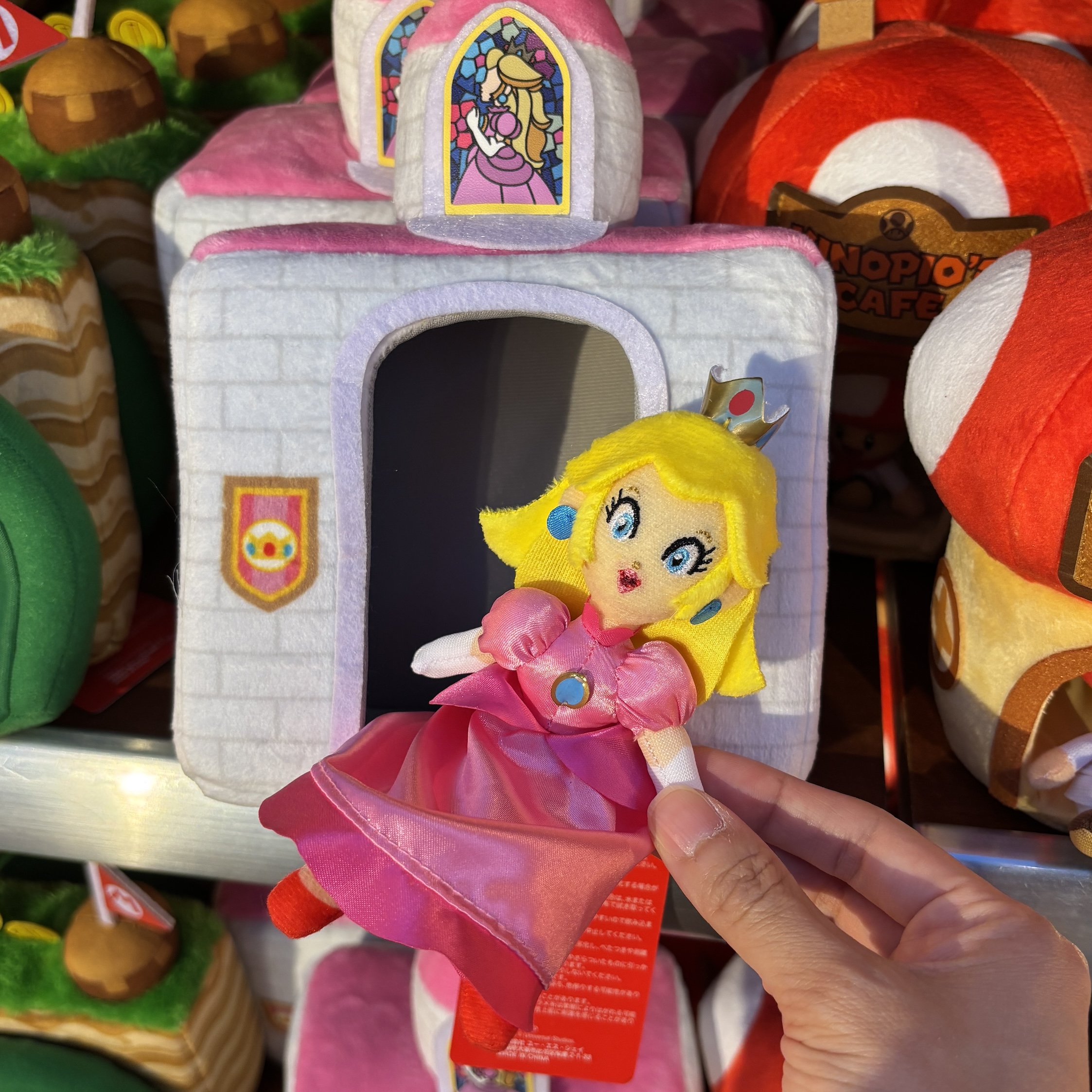 【訂貨】USJ 任天堂世界 碧姬公主城堡 公仔套裝 絨毛玩偶