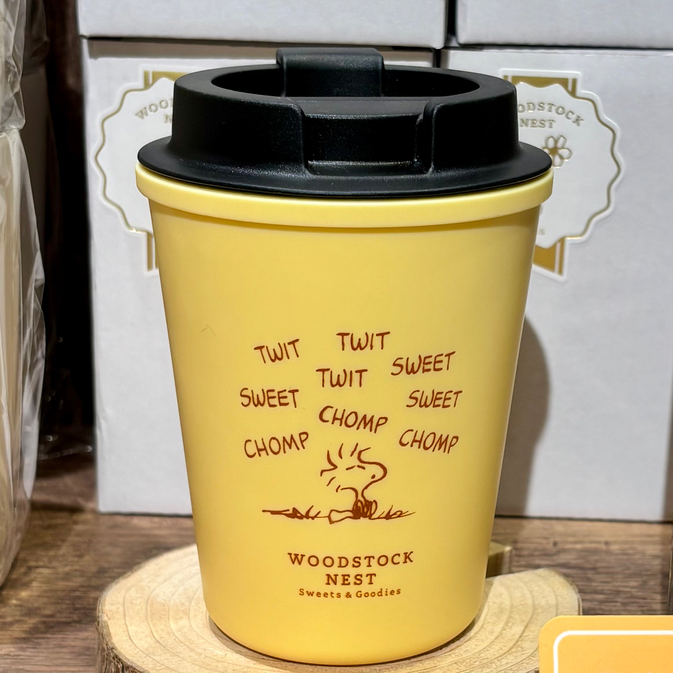 Woodstock Nest 隨行杯（黃）