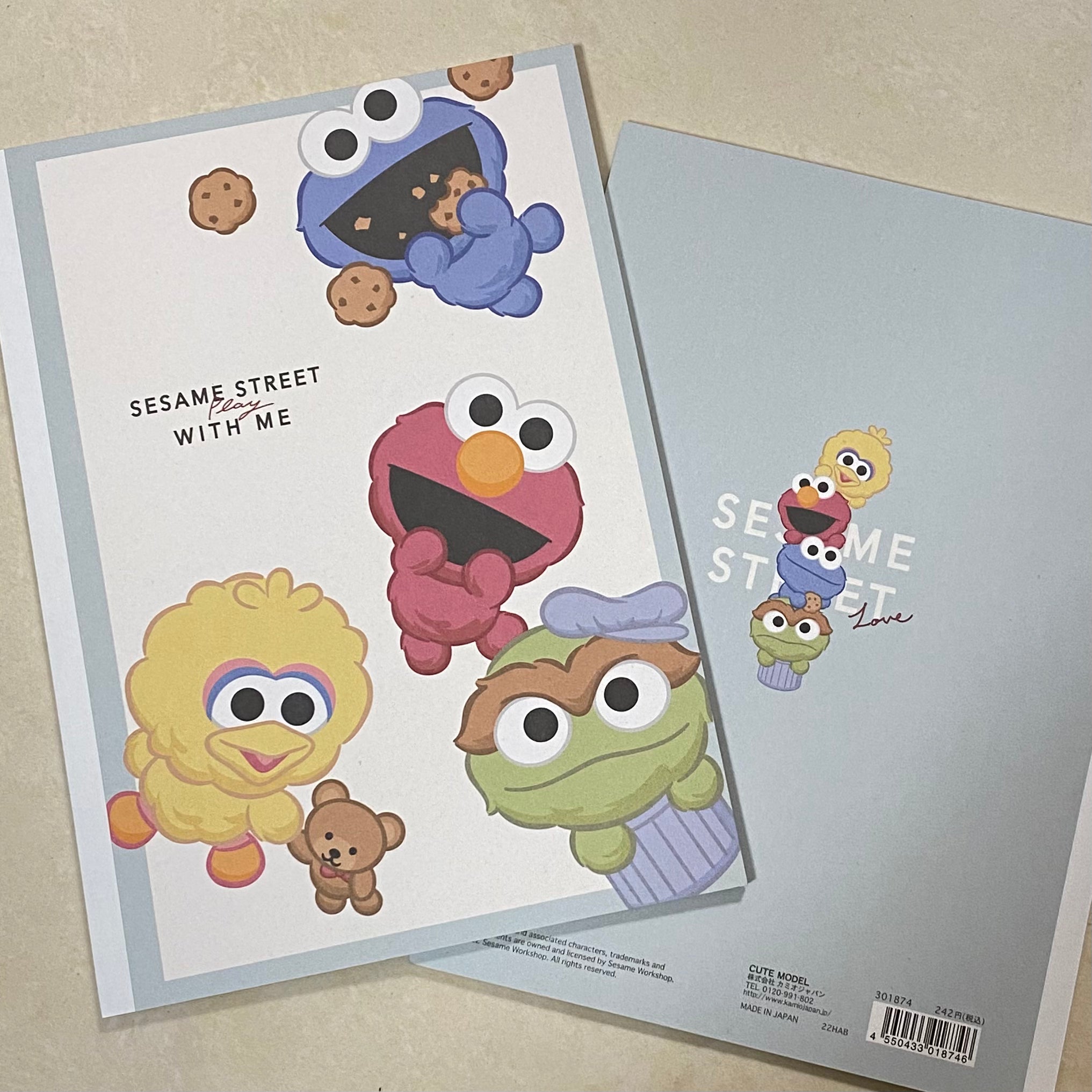 【現貨】芝麻街 B5 Notebook