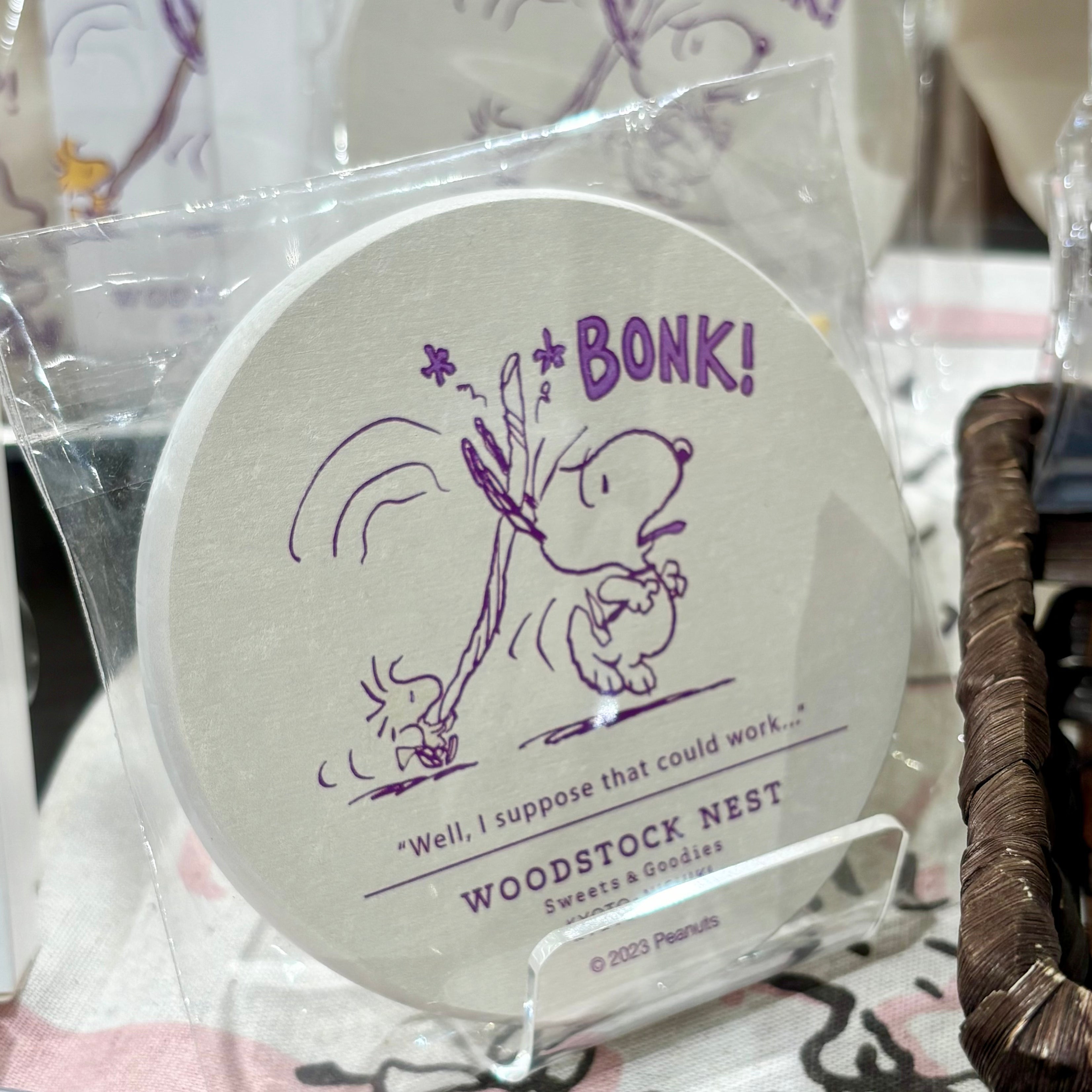 Woodstock Nest 珪藻土杯墊 (京都錦市場限定款)