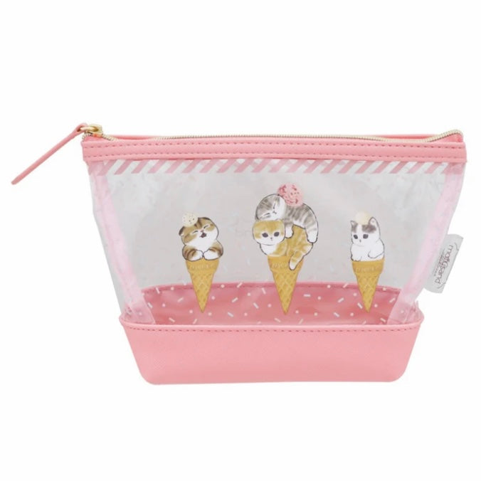 【訂貨】Mofusand 透明Pouch