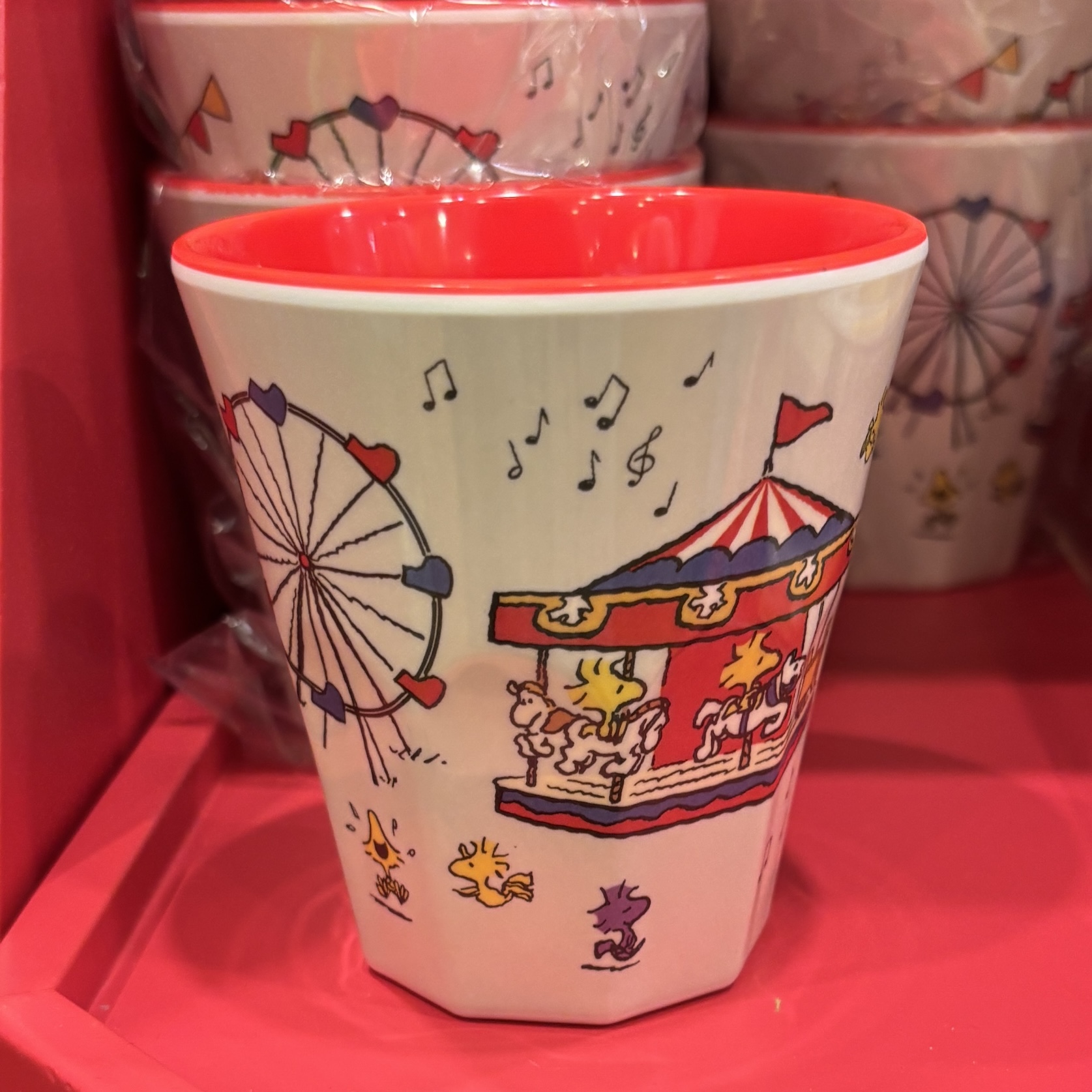 【預訂｜7月】Woodstock 糊塗塌客 遊樂場 嘉年華系列 - 午餐袋 筷子 水杯 食物盒