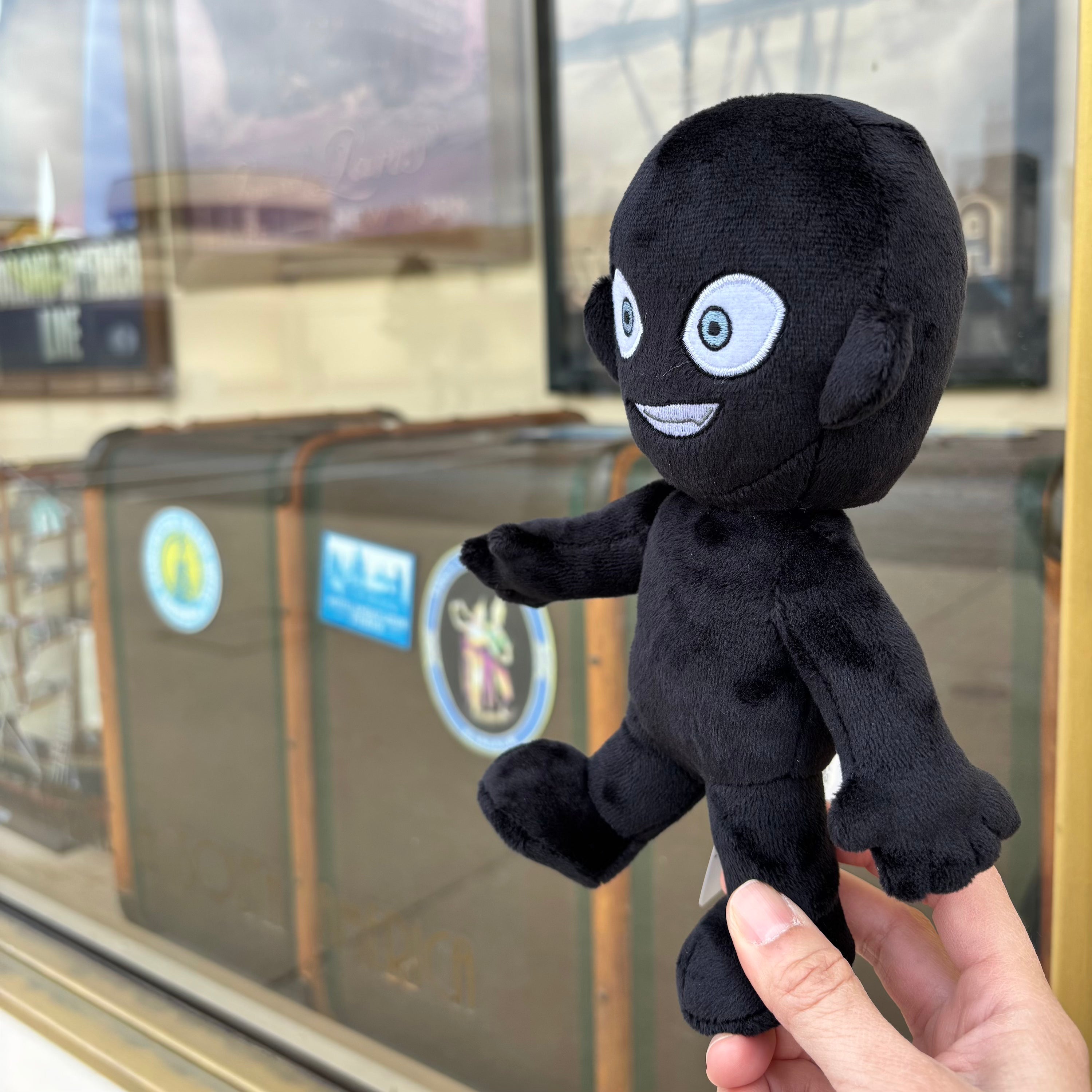 USJ 名偵探柯南 犯人公仔 黑衣人