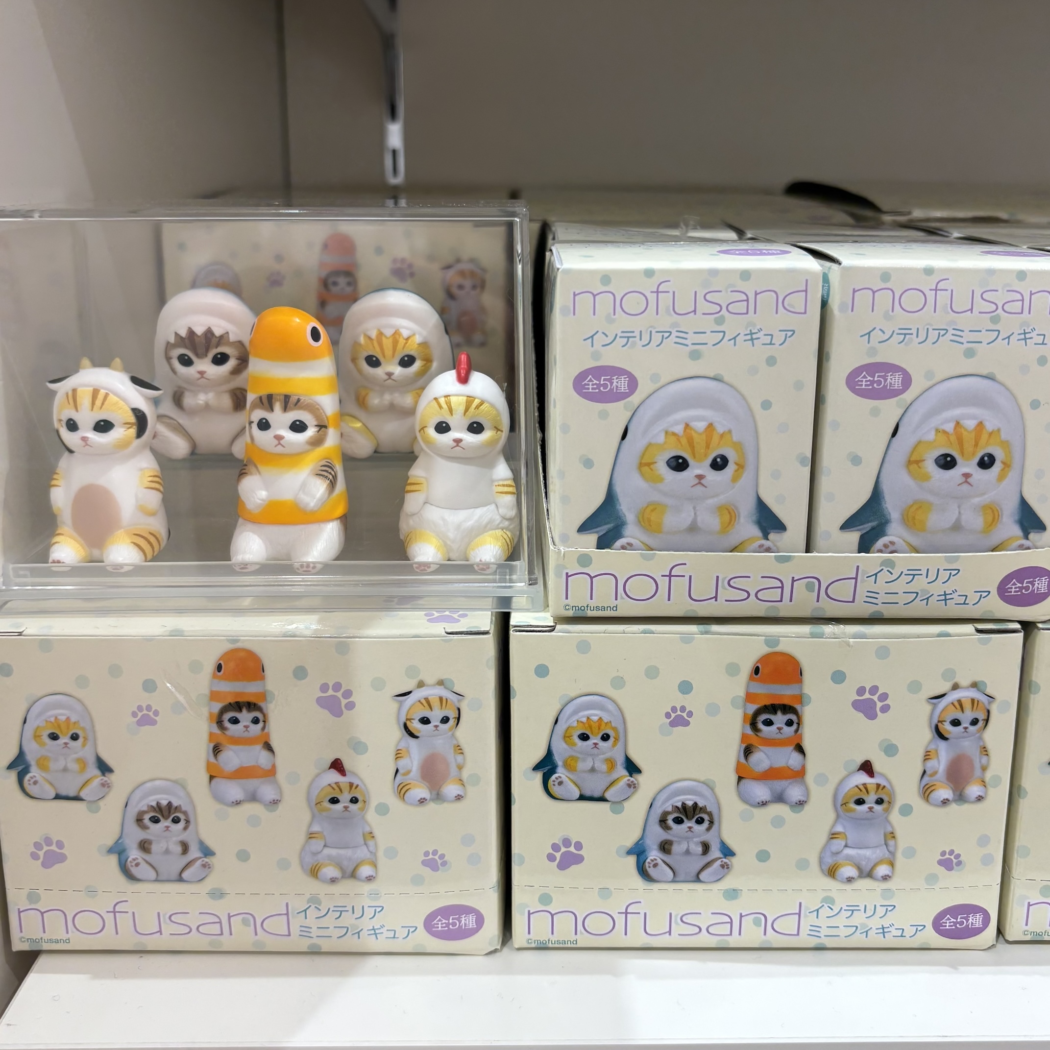 【訂貨】Mofusand Interior Mini Figure 盲盒（動物 隨機抽)