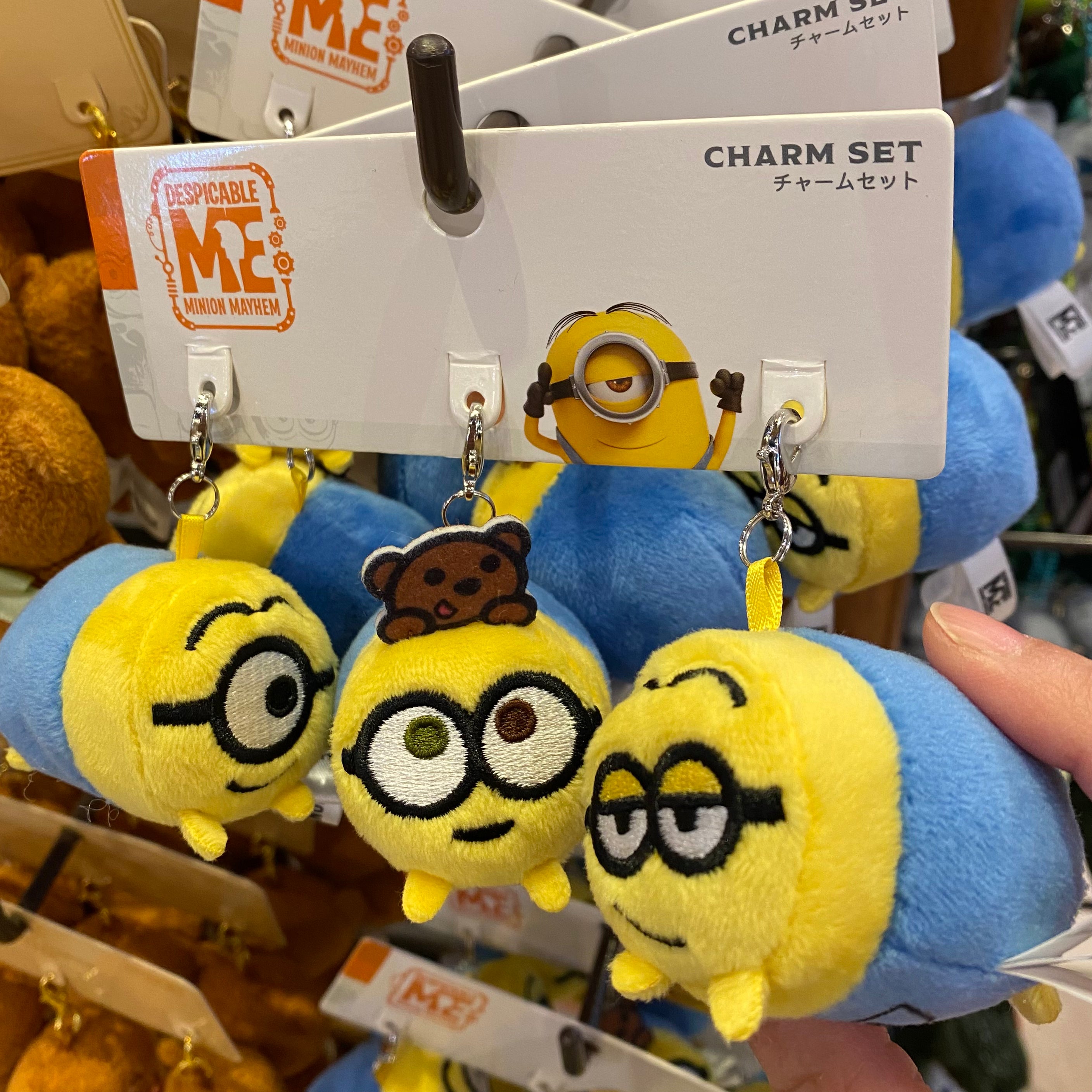【訂貨】USJ Minions 公仔小吊飾 3pcs