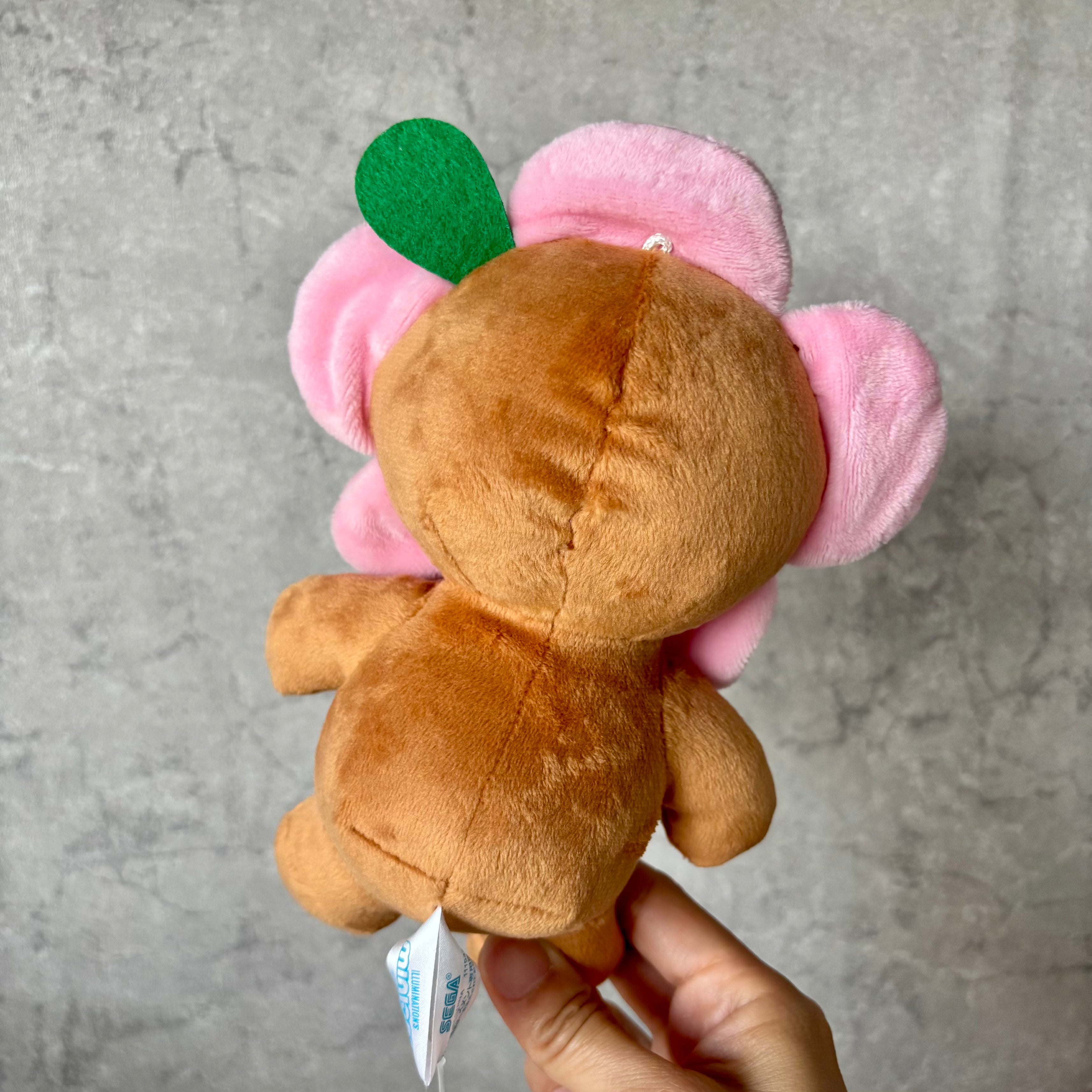 Tim熊 日本景品公仔（粉紅花花）