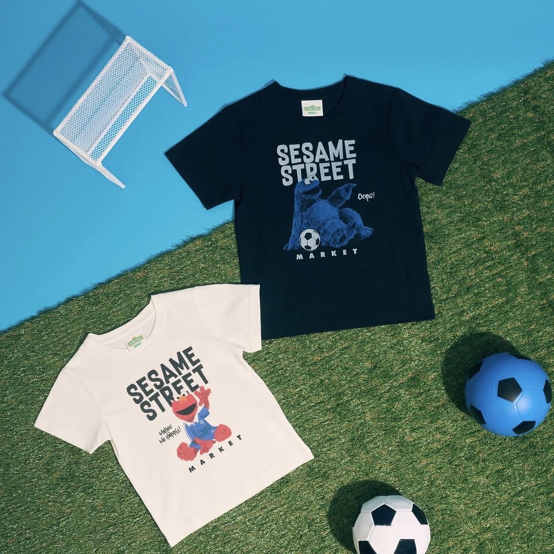 【訂貨】Sesame Street Market 世界盃 足球主題系列 - Tshirt（小童）