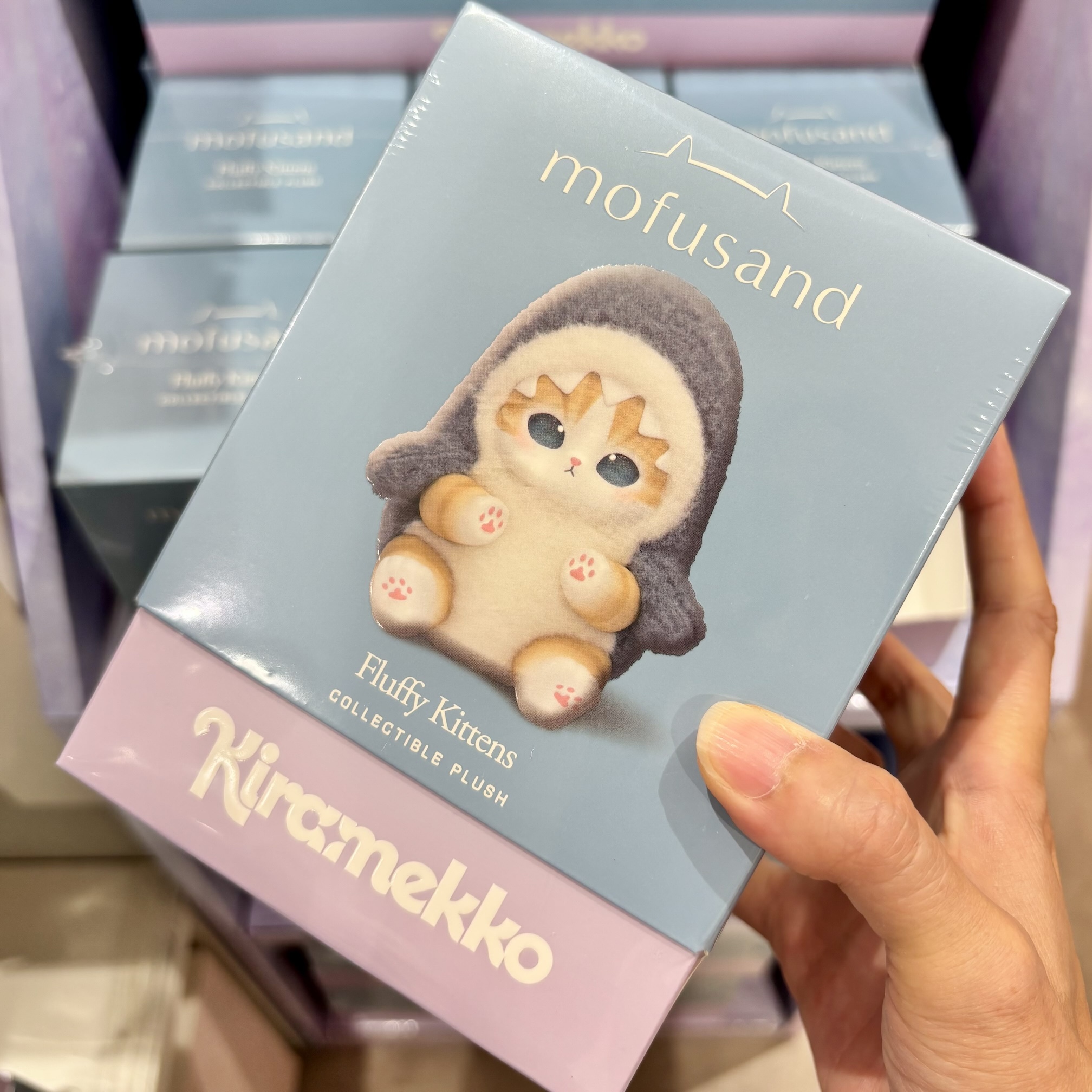 【訂貨】Mofusand Kiramekko Fluffy Kittens 掛飾公仔 盲盒（隨機抽)