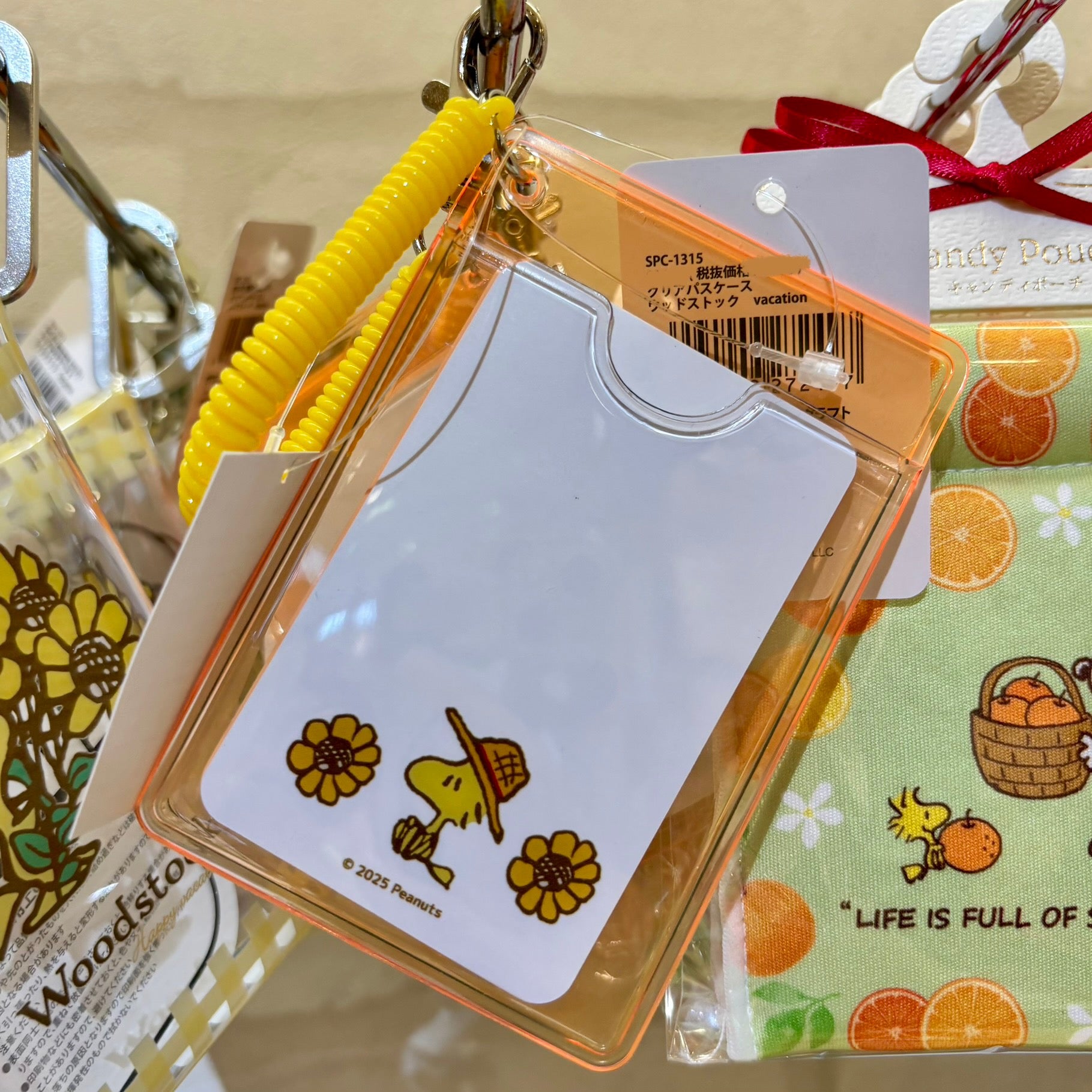 Woodstock Vacation Series - 透明證件套