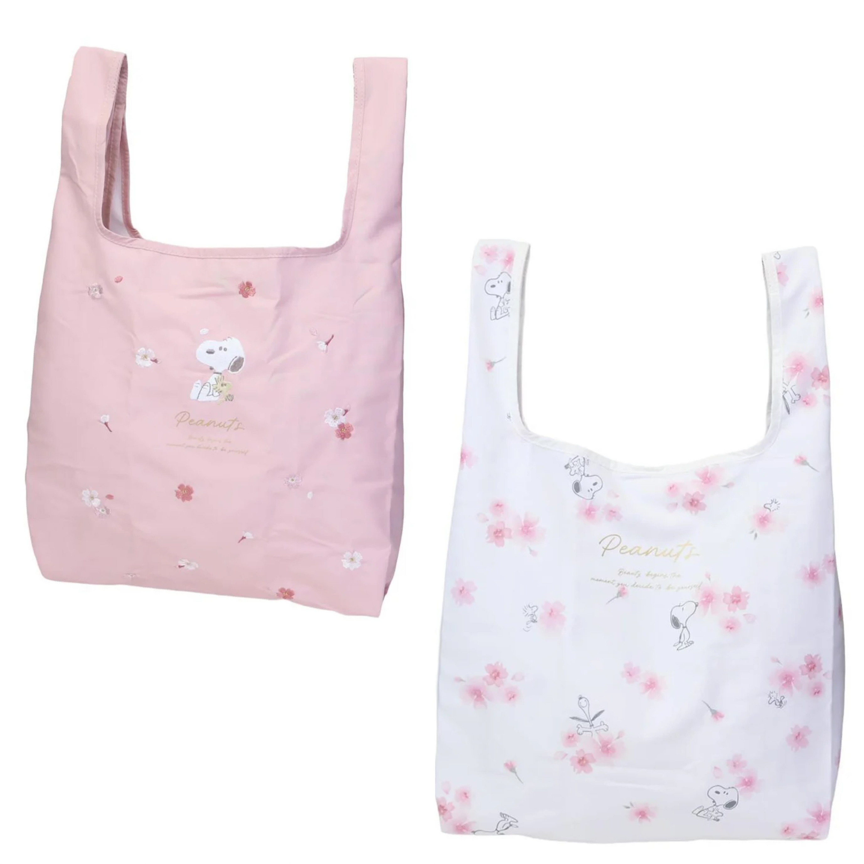 【訂貨】Snoopy Spring Sakura Series 春季櫻花系列 - 環保購物袋（兩色可選）
