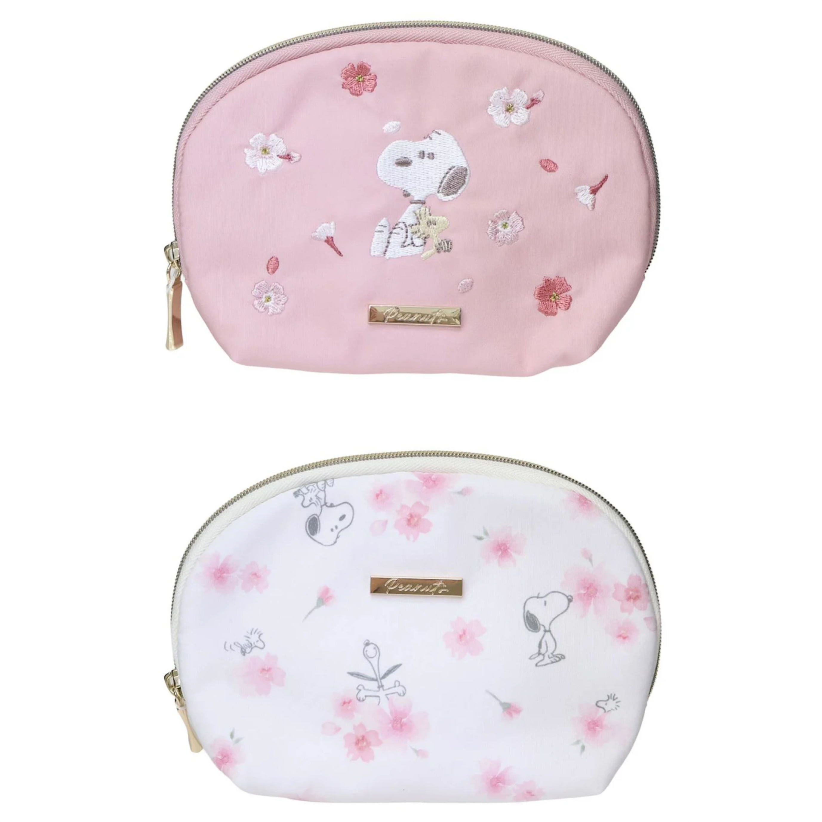 【訂貨】Snoopy Spring Sakura Series 春季櫻花系列 - Round Tissue Pouch 小物收納袋