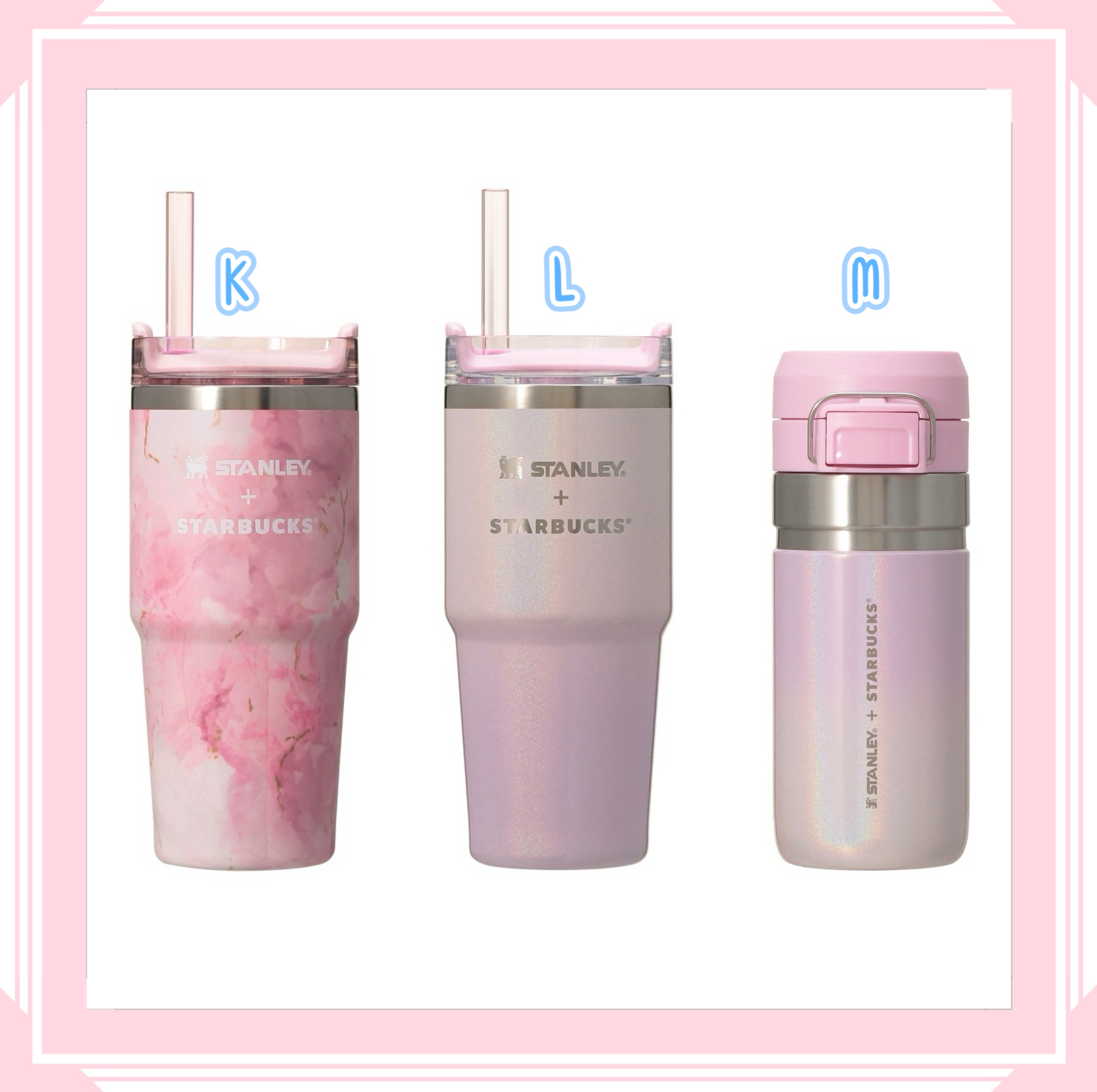 【預訂】日本星巴克 Starbucks Japan 櫻花系列 2026 Sakura Shine Brightly - Stanley 聯乘系列