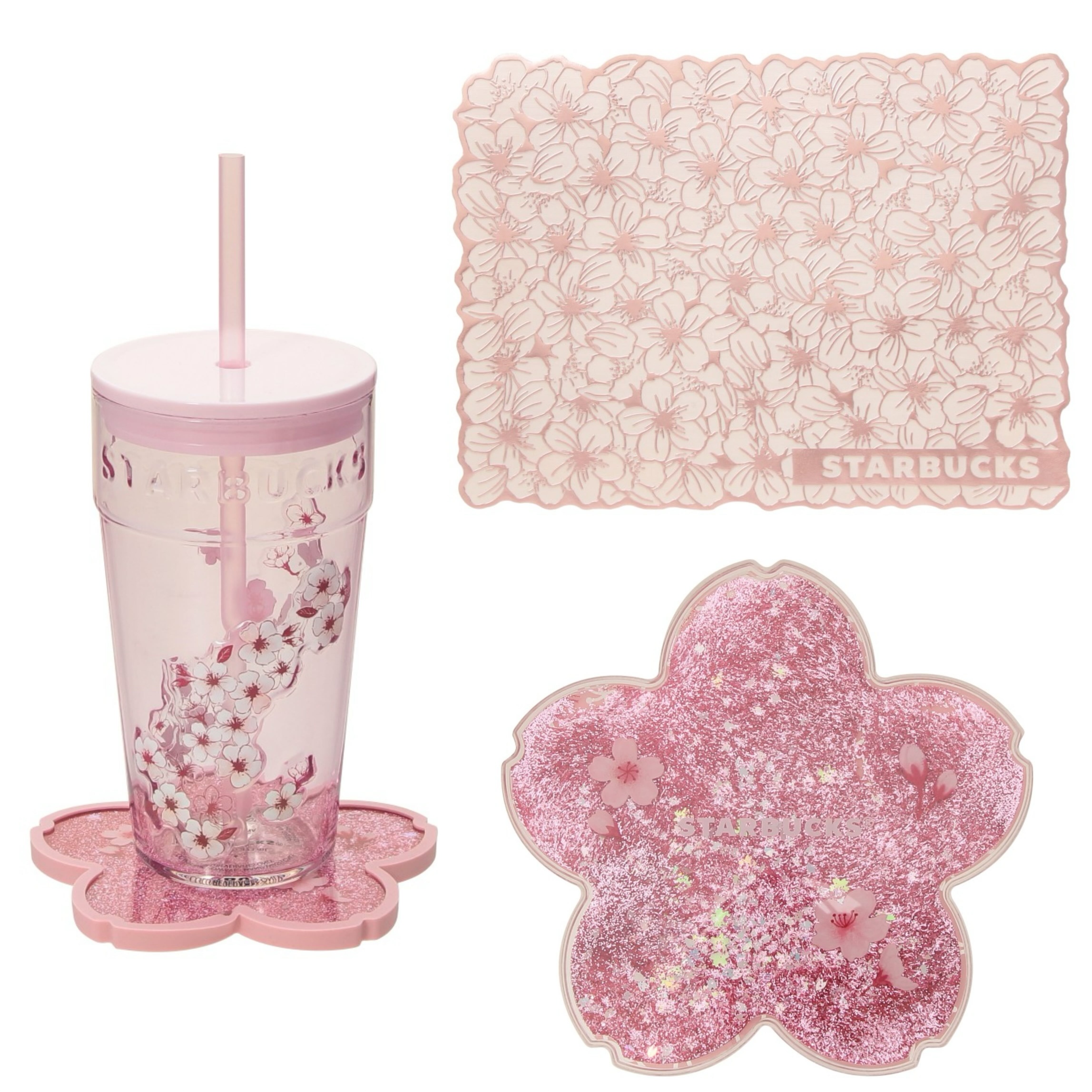 【預訂】日本星巴克 Starbucks Japan 櫻花系列 2026 Sakura Shine Brightly - 杯墊 / 餐墊