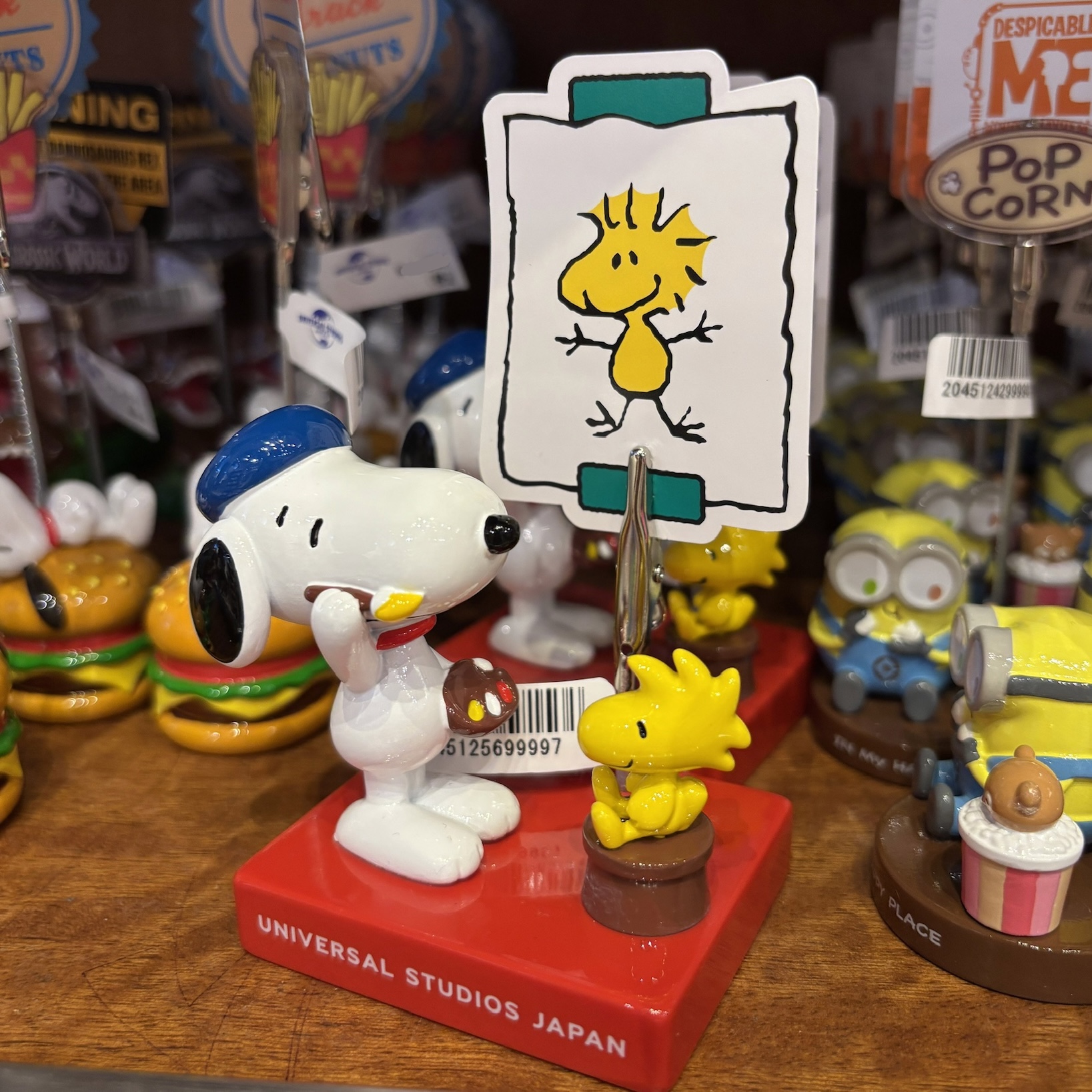 【Order】USJ Snoopy & Woodstock Memo Stand (Painter)
