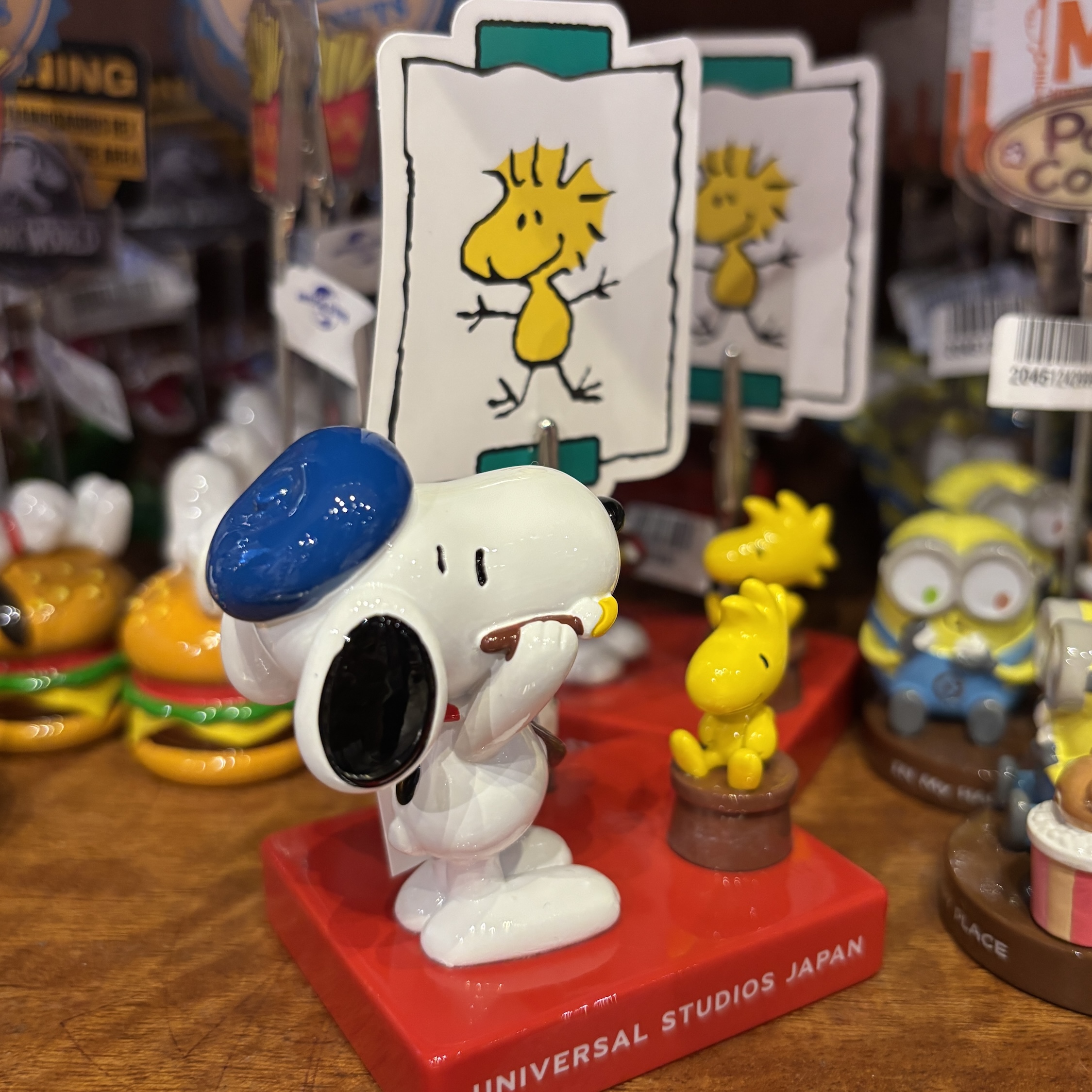 【訂貨】USJ Snoopy & Woodstock Memo Stand（畫家）