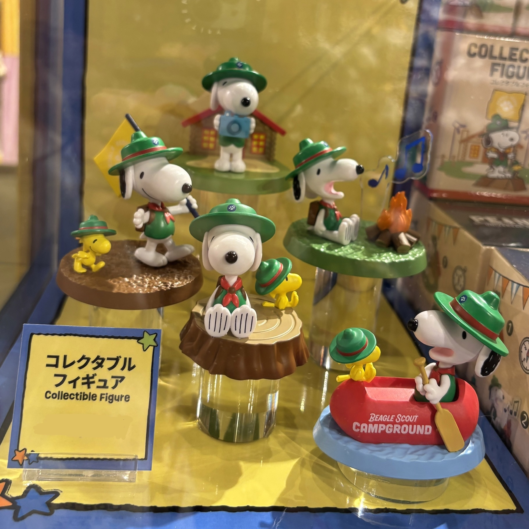 【訂貨】USJ Peanuts Snoopy Beagle Scout 露營童軍系列 - Collectible Figure 盲盒