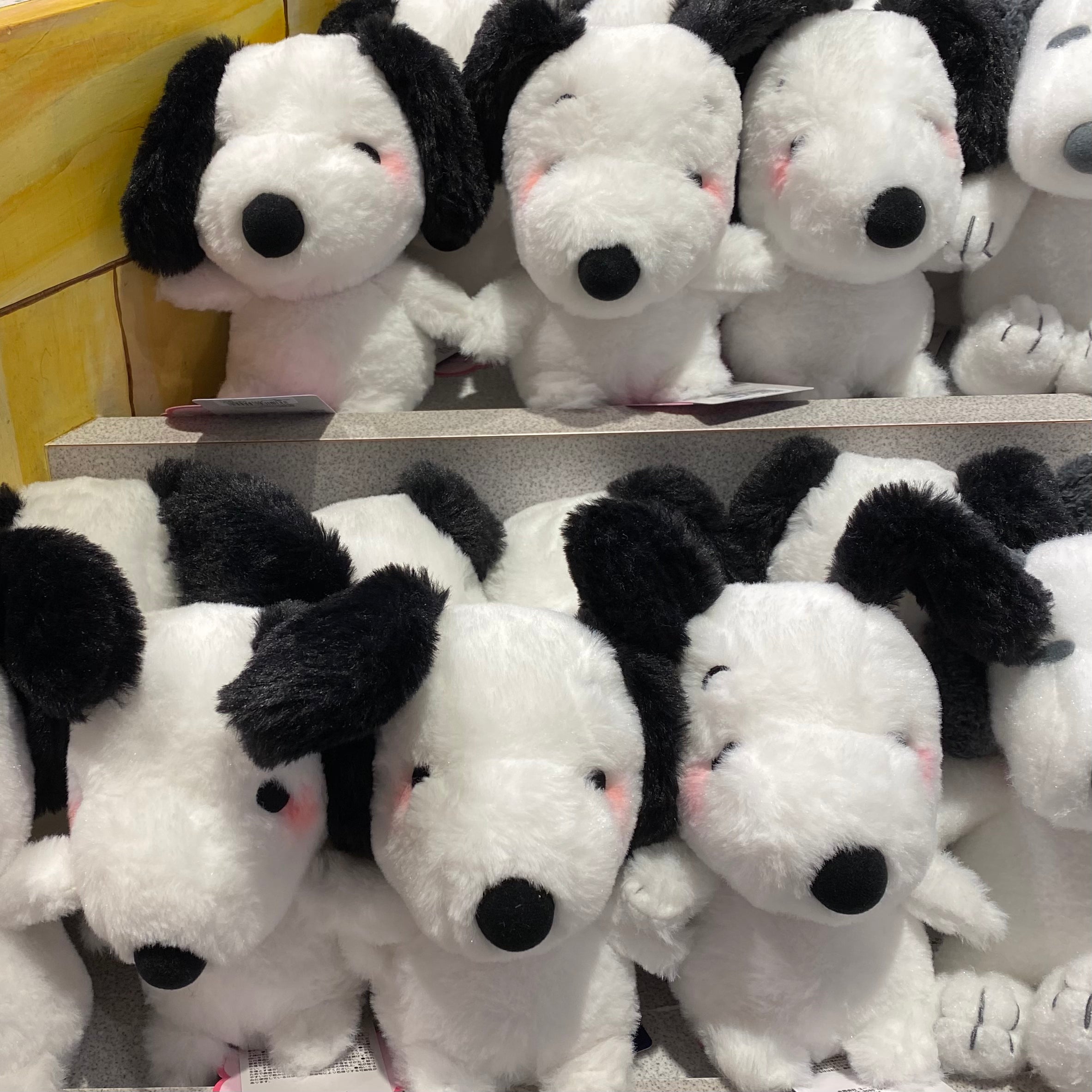 USJ Snoopy Fan Fun Friends 系列 Snoopy 面紅公仔