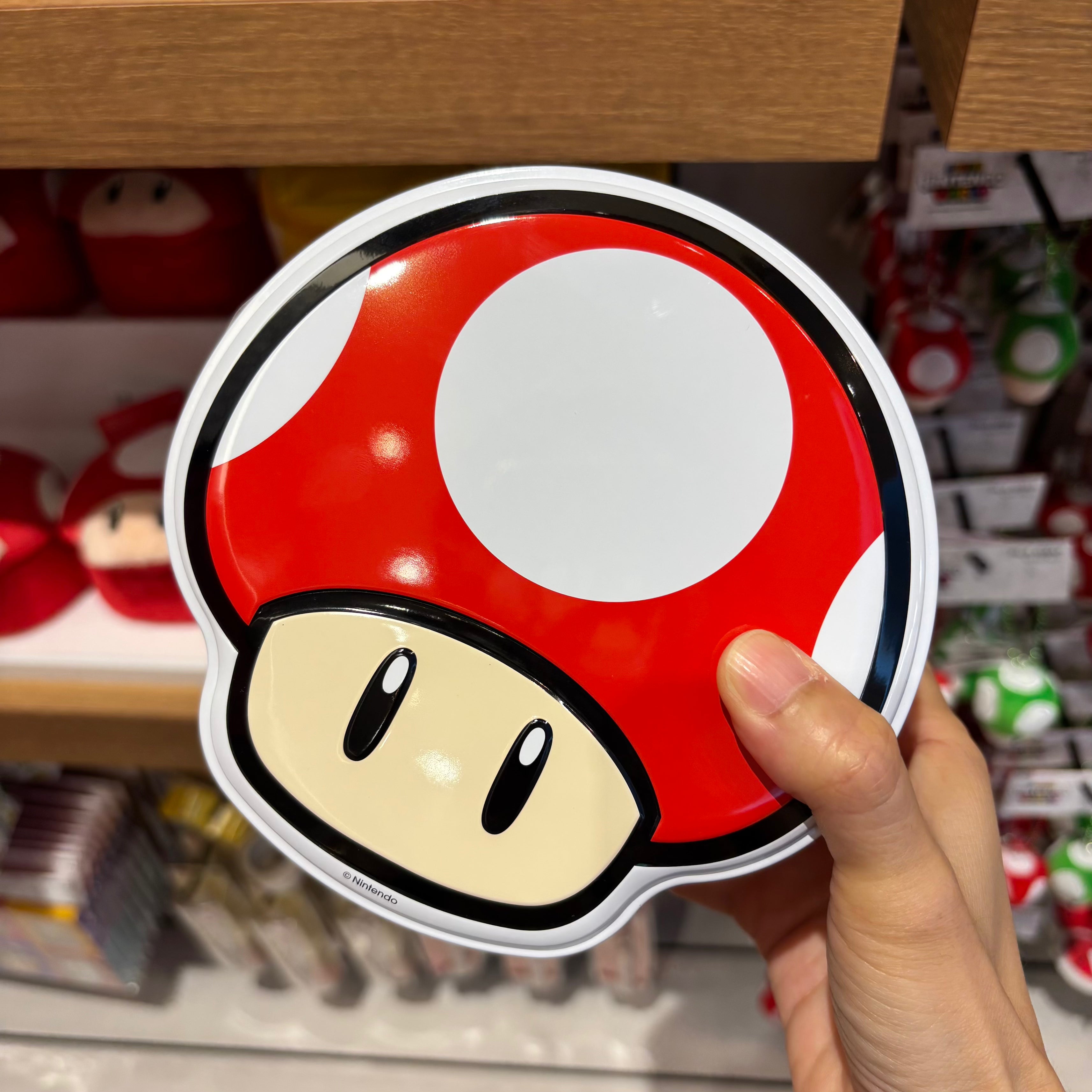 USJ Mario 蘑菇曲奇盒 (鐵盒)