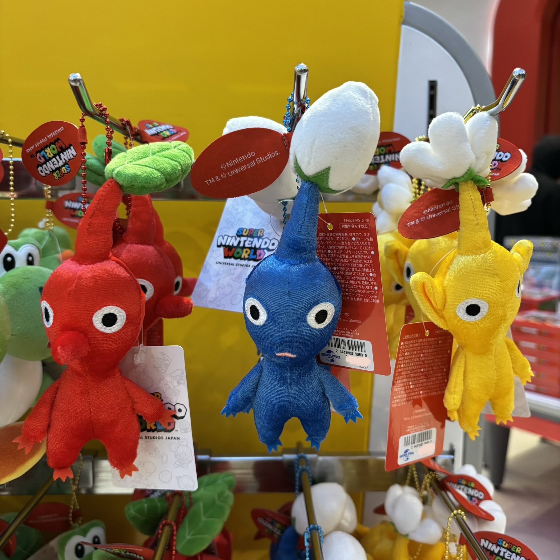 【訂貨】USJ 任天堂世界 Pikmin 皮克敏 公仔掛飾