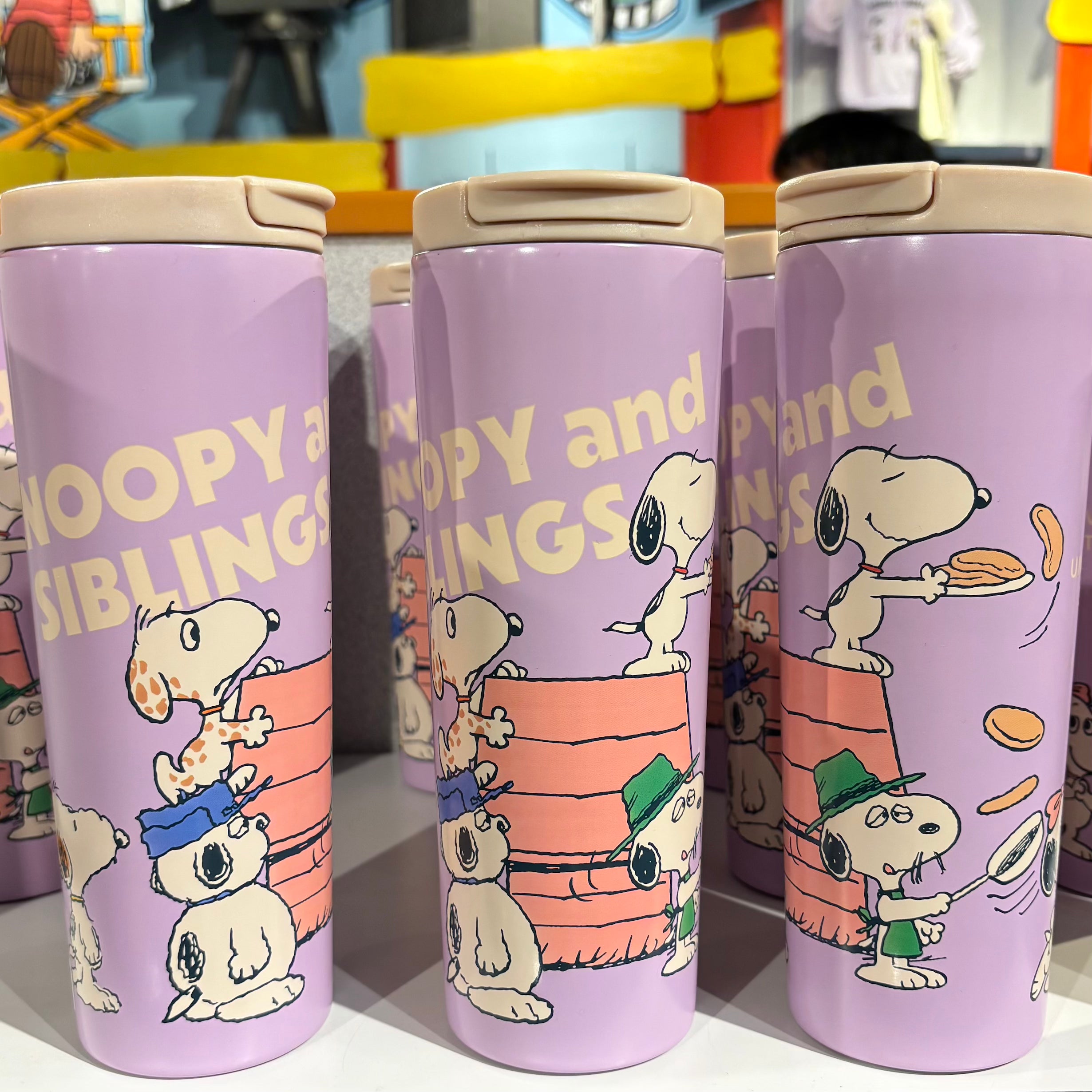 USJ Snoopy and Siblings 不鏽鋼保溫瓶 480ml