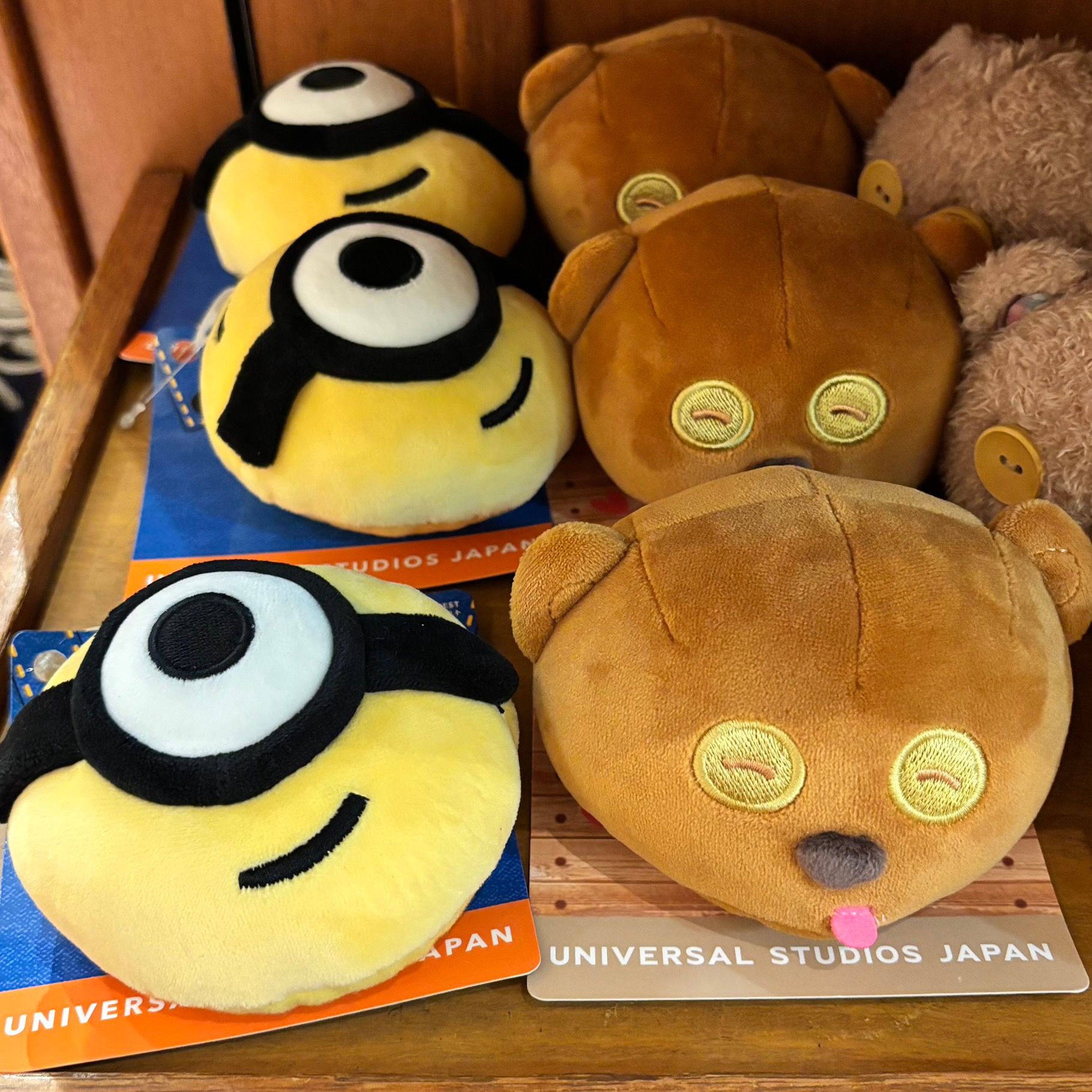 【訂貨】USJ Minions & Tim Bear Wrist Rest 圓形手腕墊 手枕