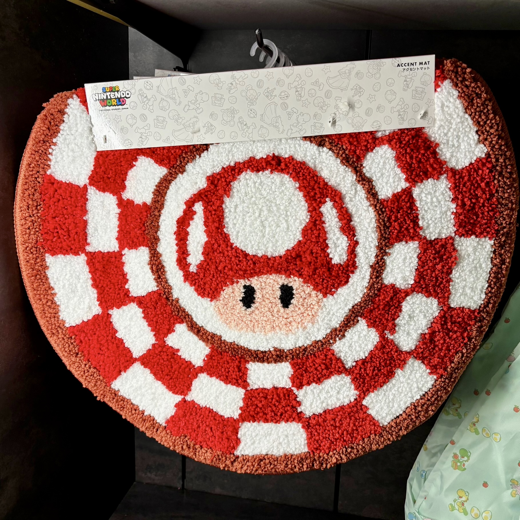【訂貨】USJ Mario 蘑菇圓形地毯