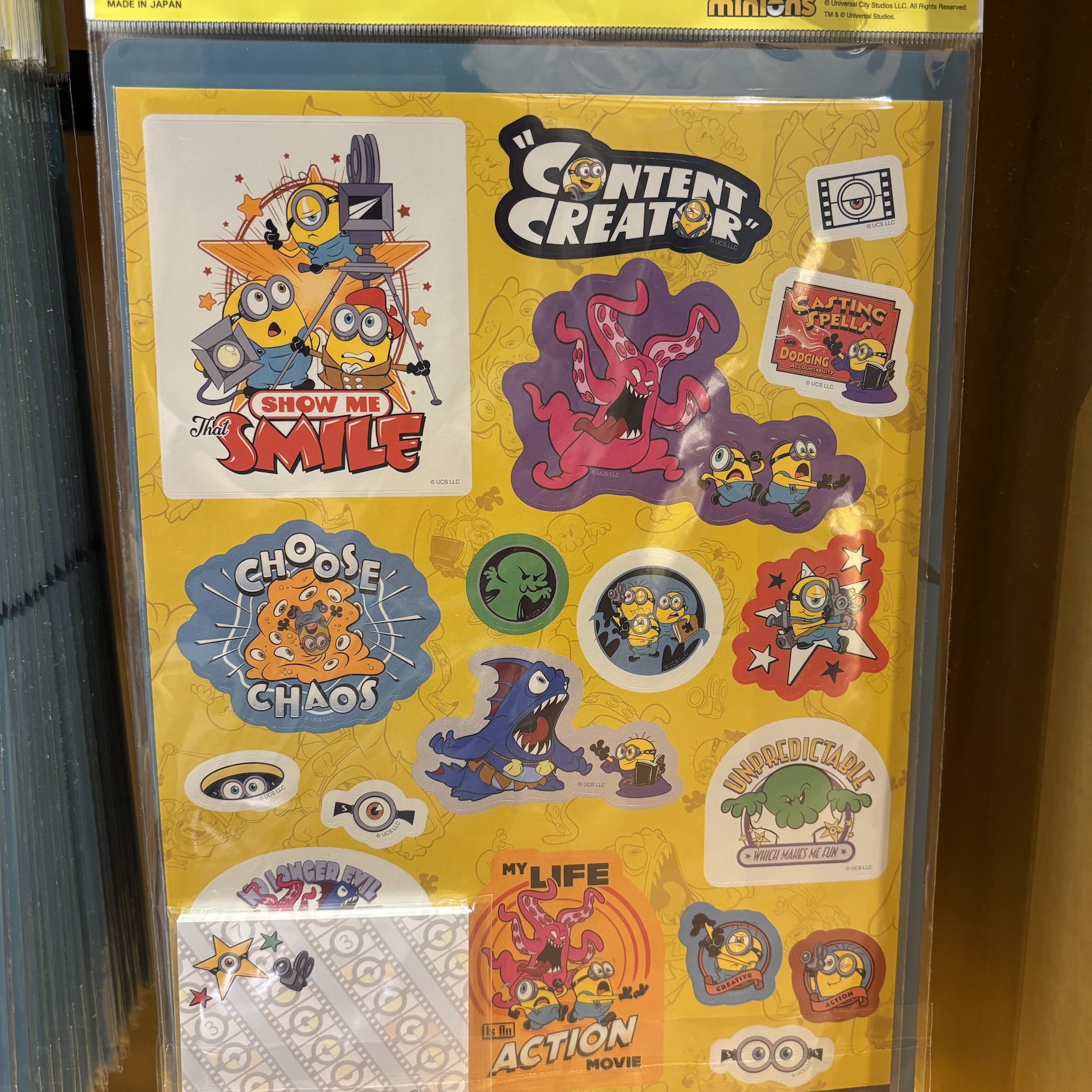 [Order] USJ Minions & Monsters Stationery Set