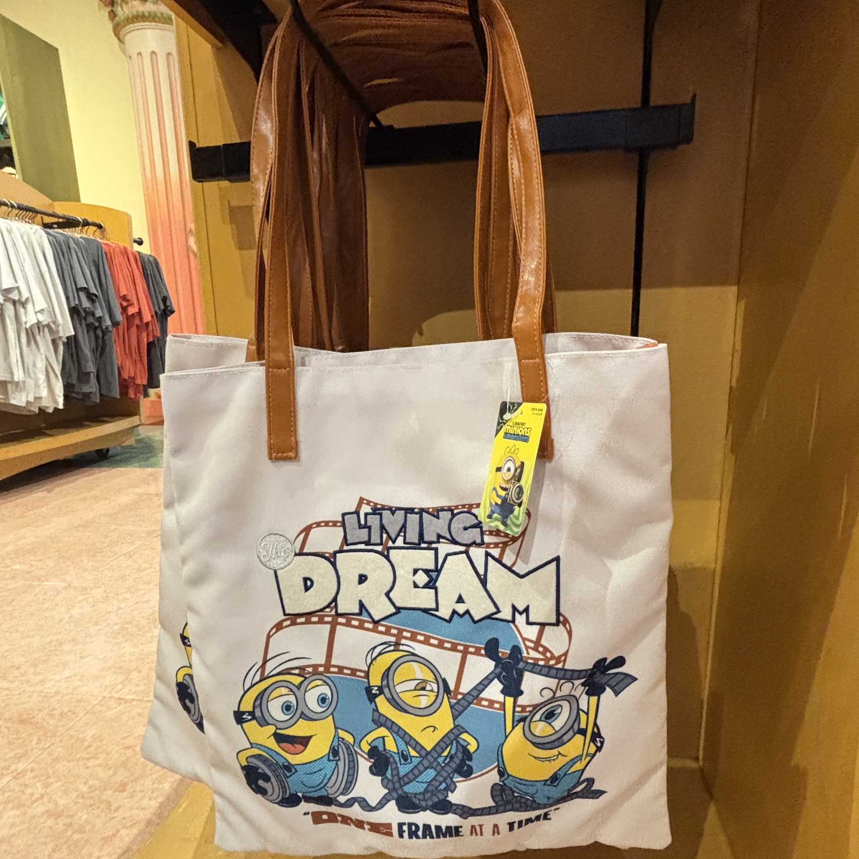 【訂貨】USJ Minions & Monsters 迷你兵團 小小兵 Tote Bag（Living Dream）