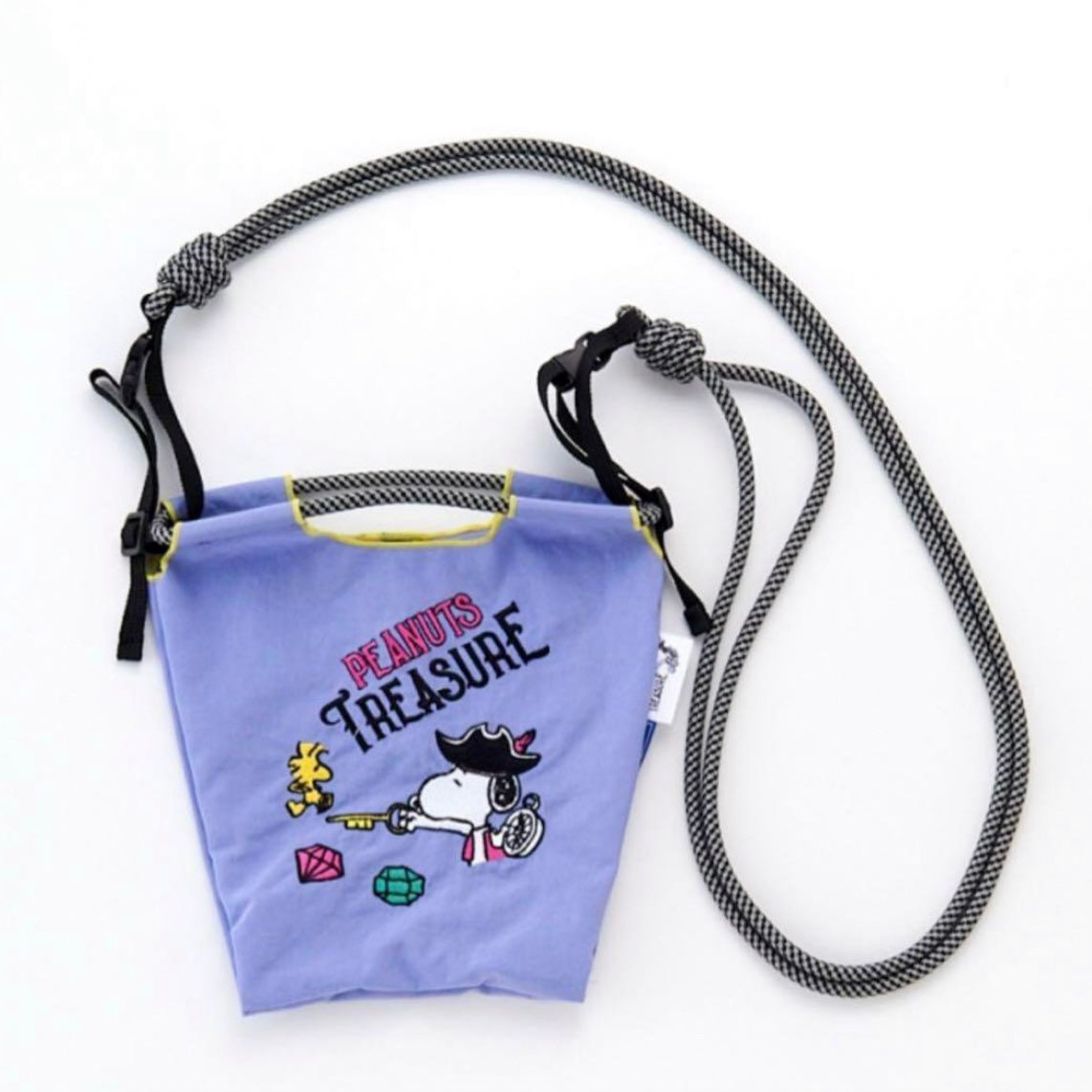【訂貨】Umeda Snoopy Fest. 阪急展 - Ball & Chain 刺繡斜揹袋（S）