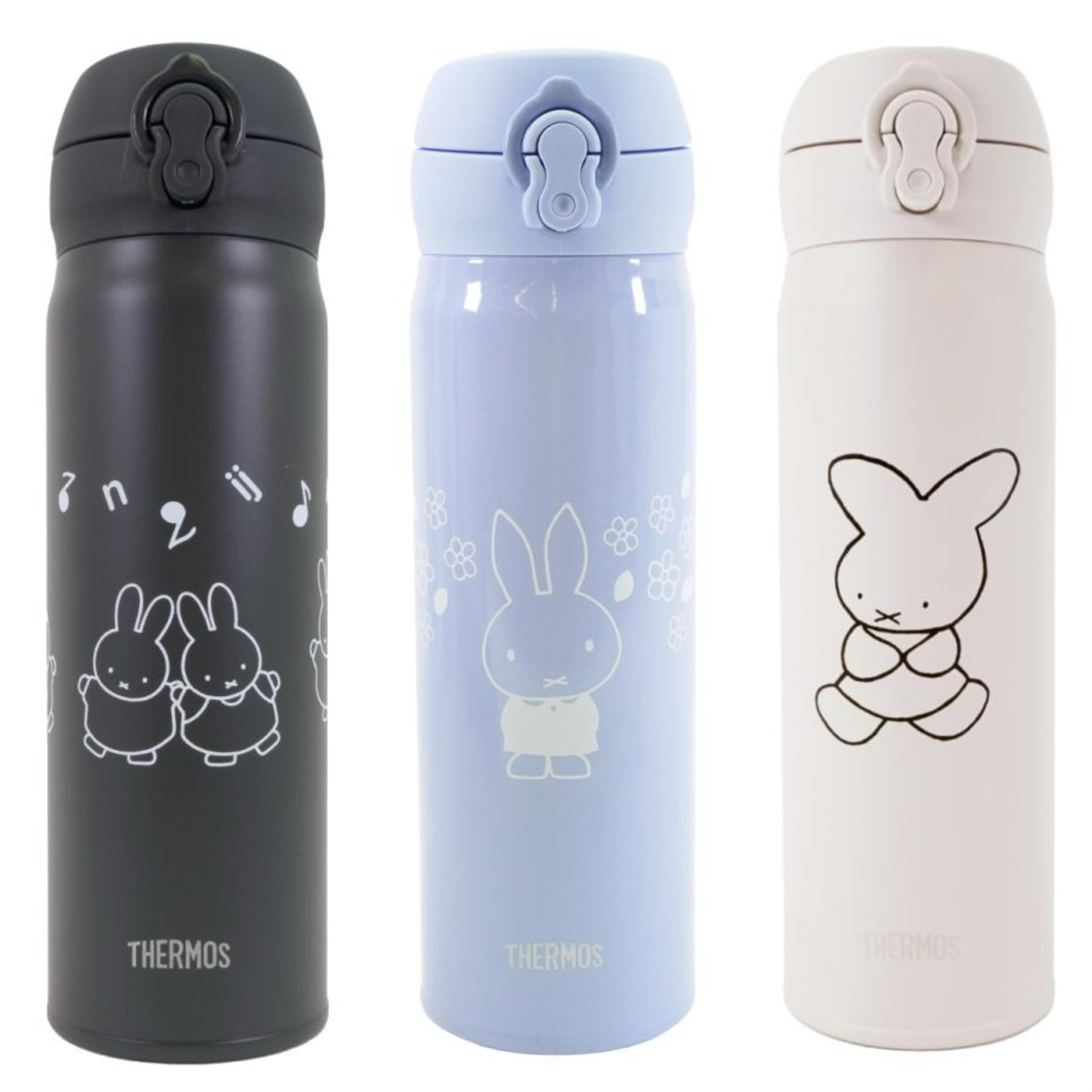 Order】Miffy Style Limited Edition Thermos Flask 0.5L Stainless