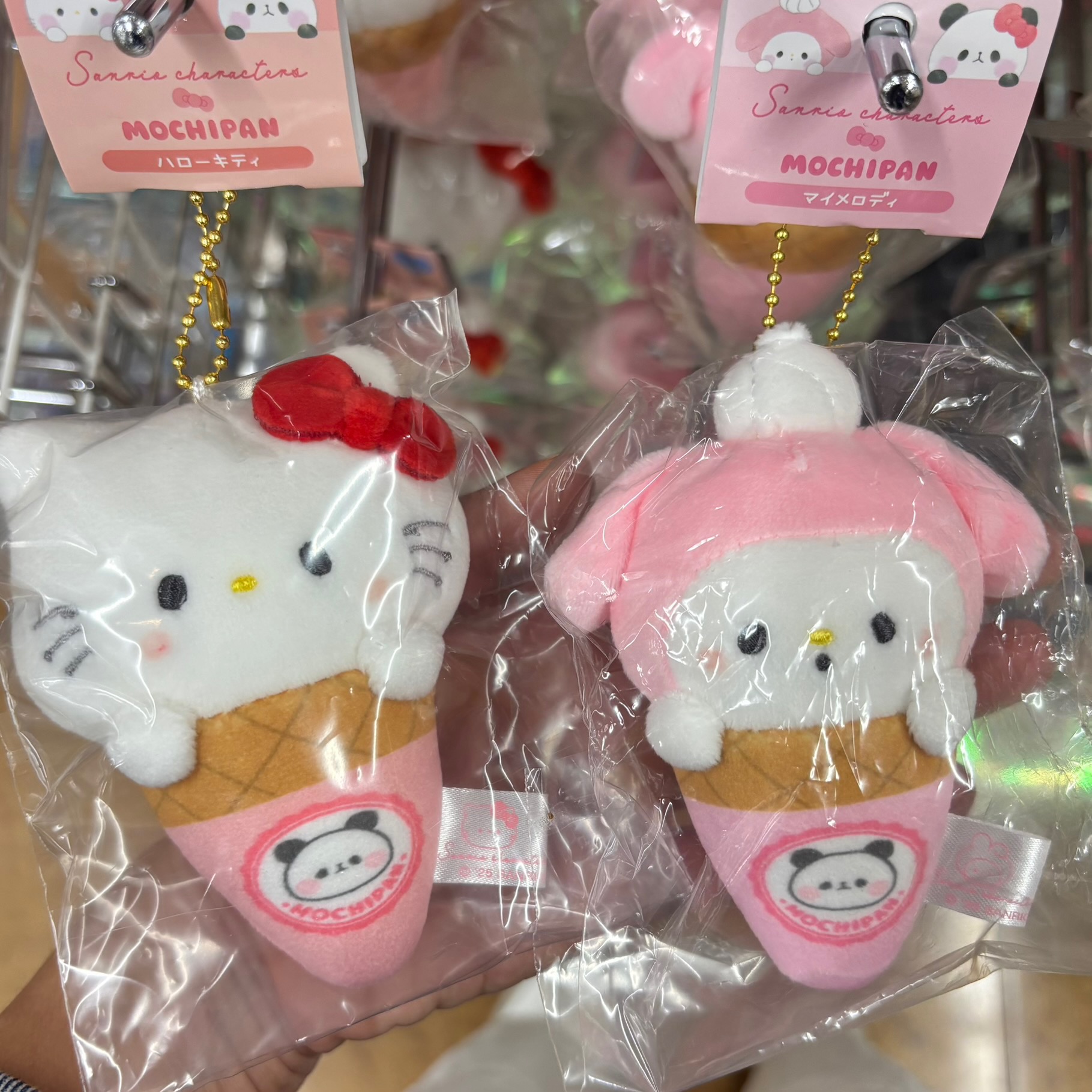 Sanrio Characters x Mochipan Collaboration Series Doll Charm Plush