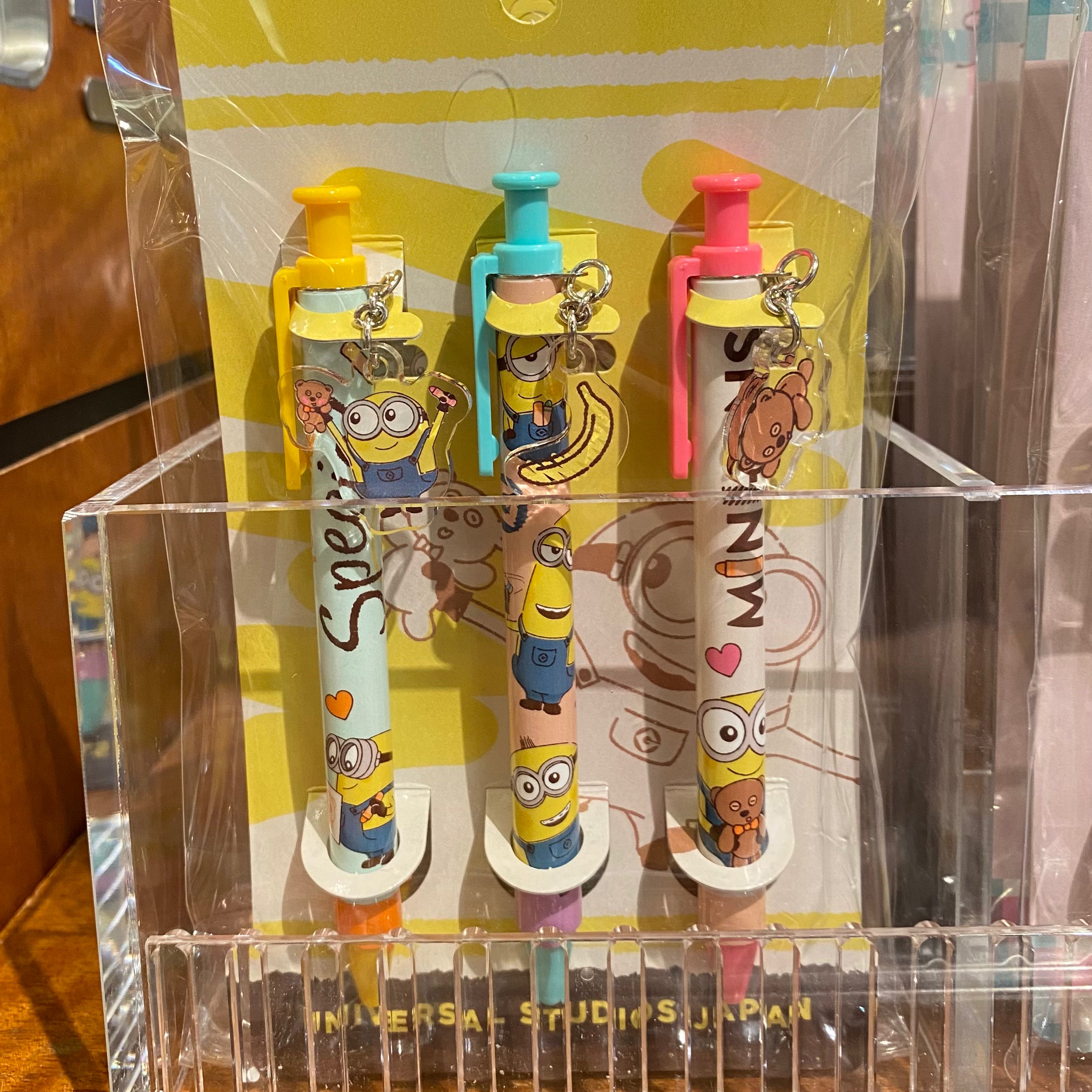 【訂貨】USJ Minions 迷你兵團 小小兵 Ballpen Set