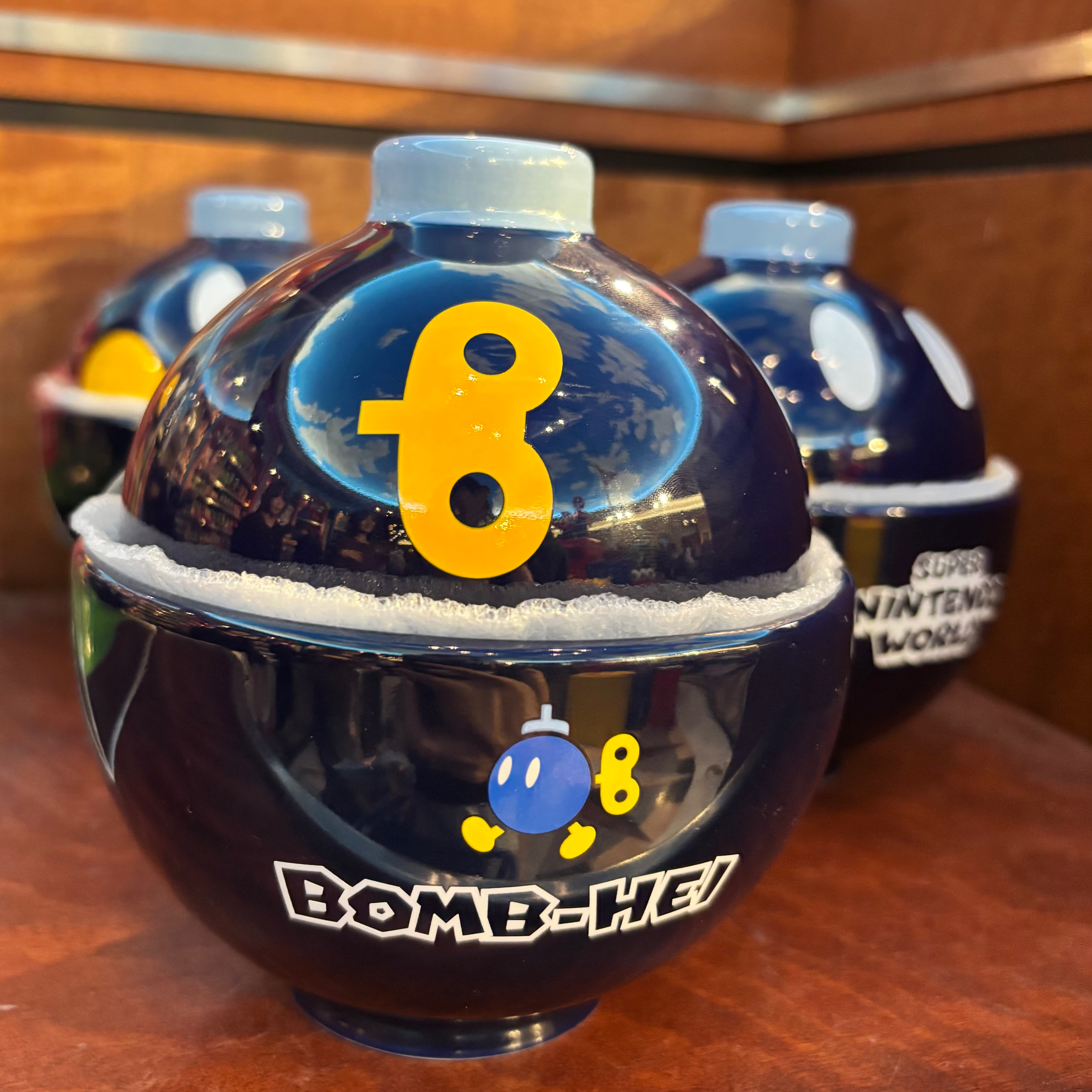 【訂貨】USJ Mario 炸彈兵 陶瓷飯碗 一套兩件