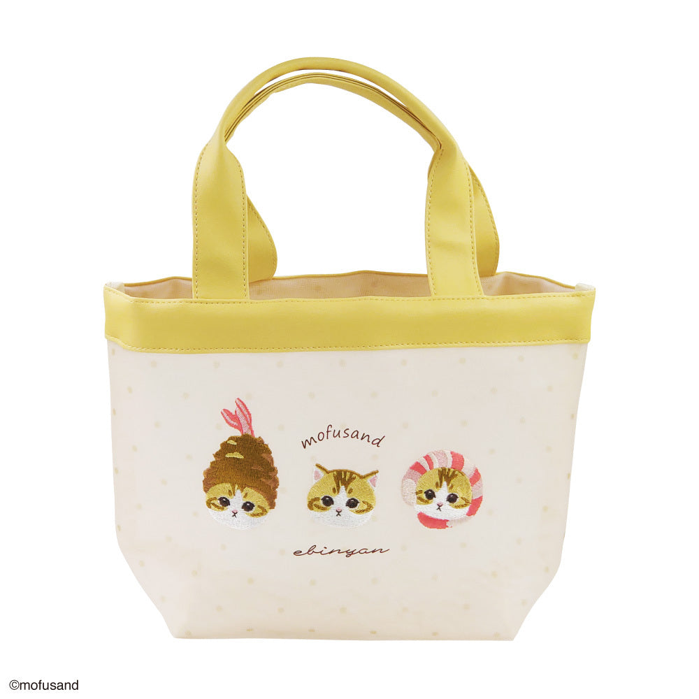 【訂貨】Mofusand 刺繡系列 - Mini Totebag