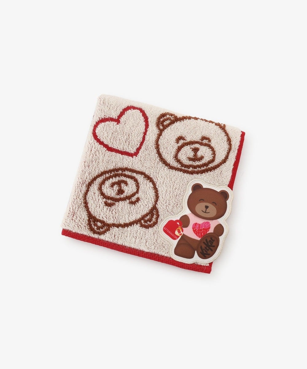 【預訂｜2月】Kitkat x Afternoon Tea Heartful Bear 情人節限定小熊系列 - 小毛巾