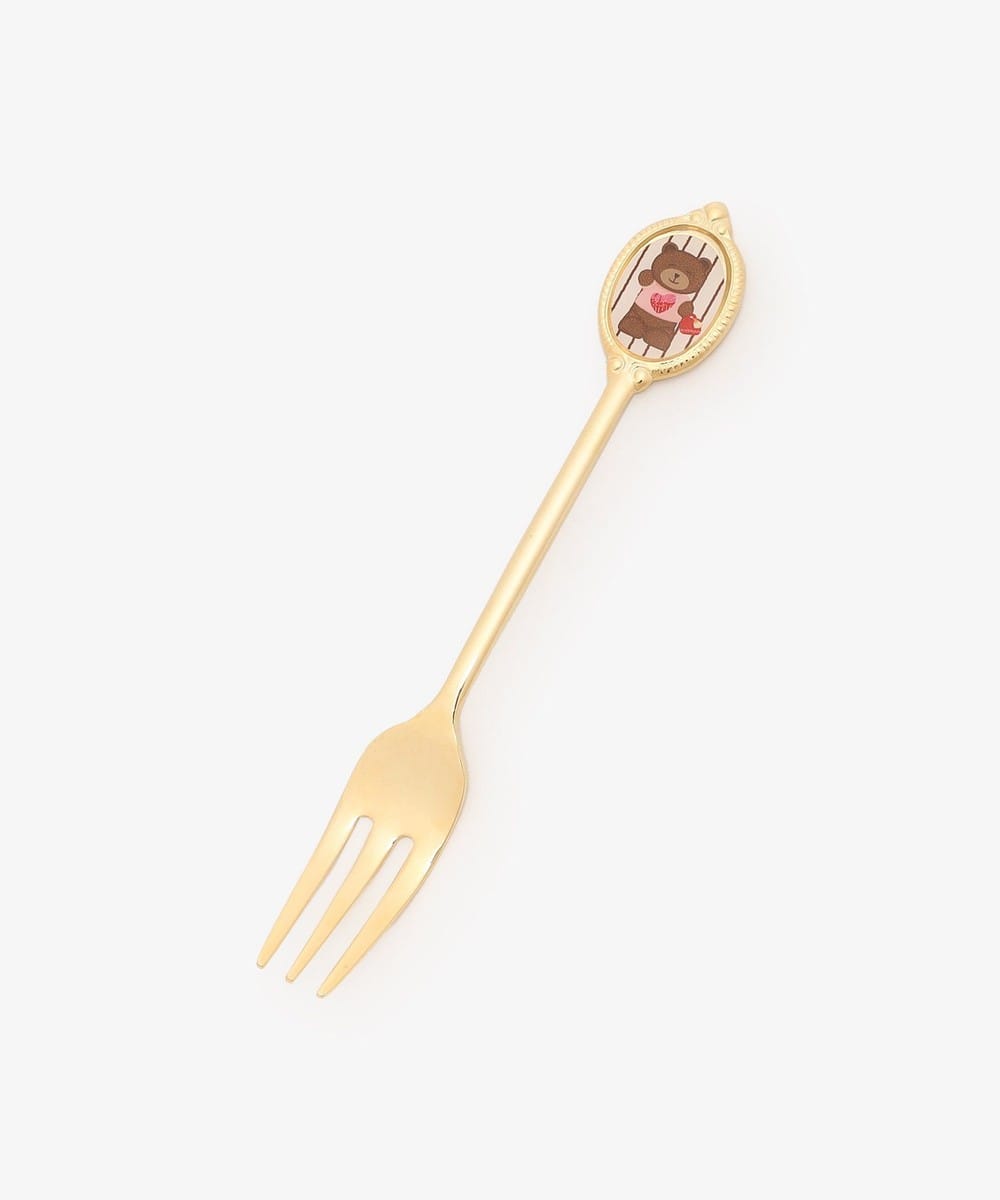 【預訂｜2月】Kitkat x Afternoon Tea Heartful Bear 情人節限定小熊系列 - 甜品叉