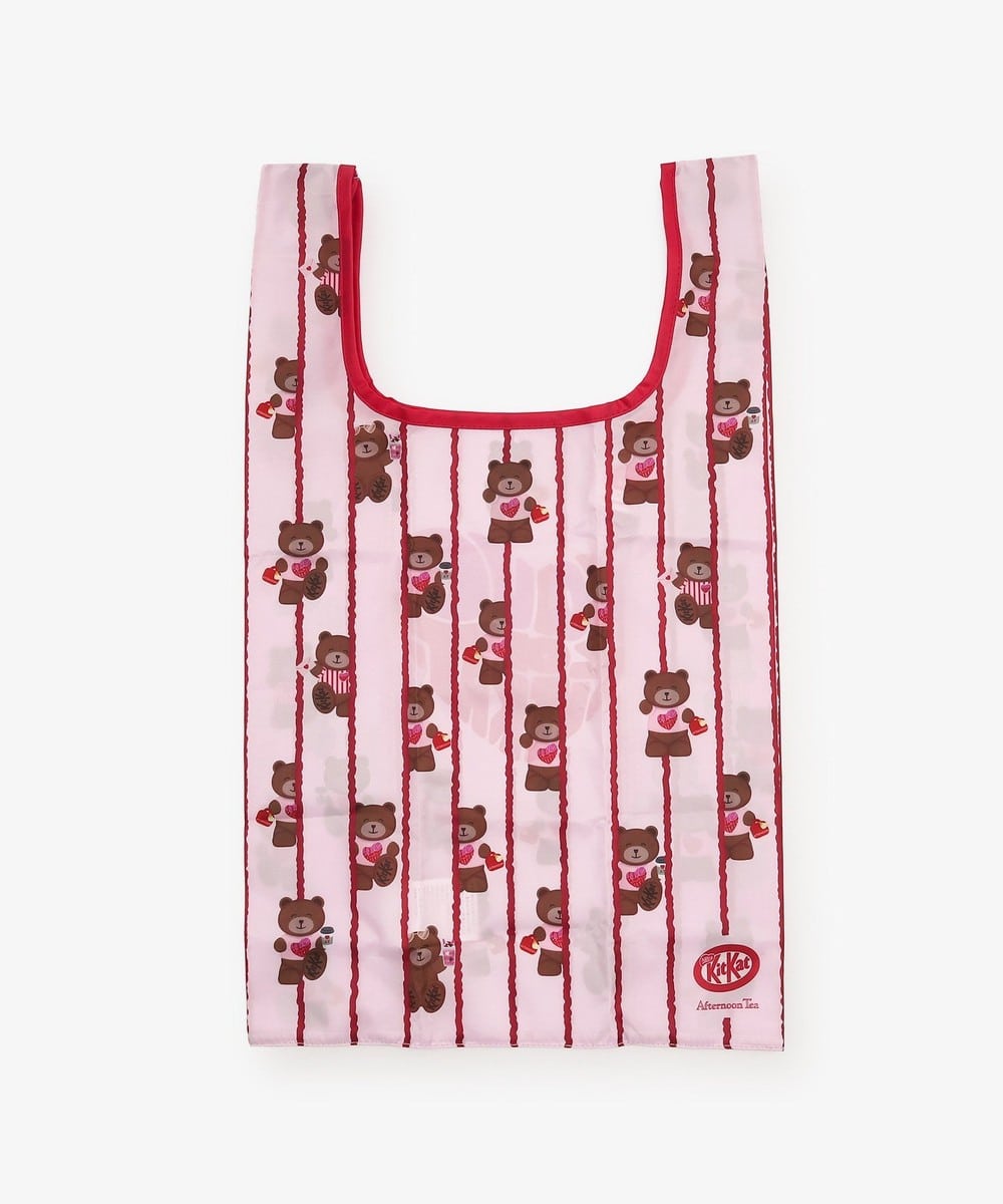 【預訂｜2月】Kitkat x Afternoon Tea Heartful Bear 情人節限定小熊系列 - 環保袋