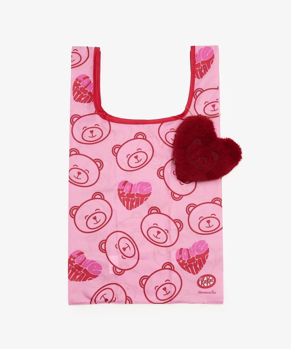 【預訂｜2月】Kitkat x Afternoon Tea Heartful Bear 情人節限定小熊系列 - 環保袋