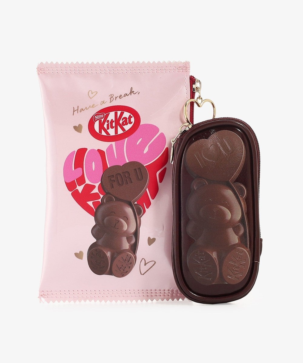 【預訂｜2月】Kitkat x Afternoon Tea Heartful Bear 情人節限定小熊系列 - 收納袋套裝