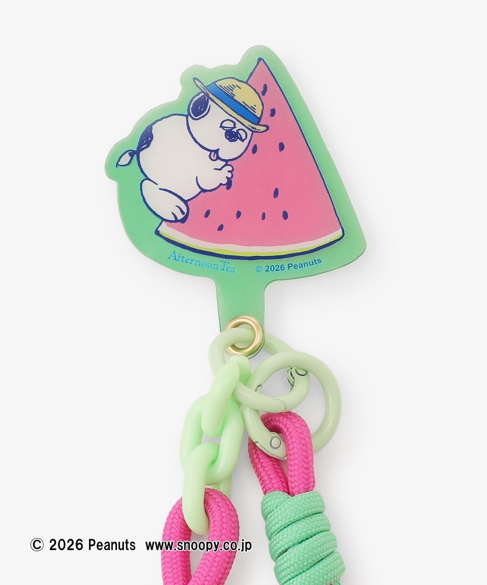 【預訂|7月】Snoopy x Afternoon Tea Living「PEANUTS HELLO FRUITY DAYS」- 掛飾 手機支架 電話繩 卡套 收納袋