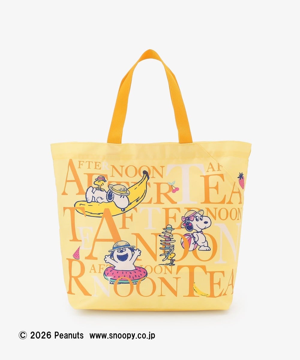 【預訂｜7月】Snoopy x Afternoon Tea Living「PEANUTS HELLO FRUITY DAYS」- Logo Bag 手挽袋