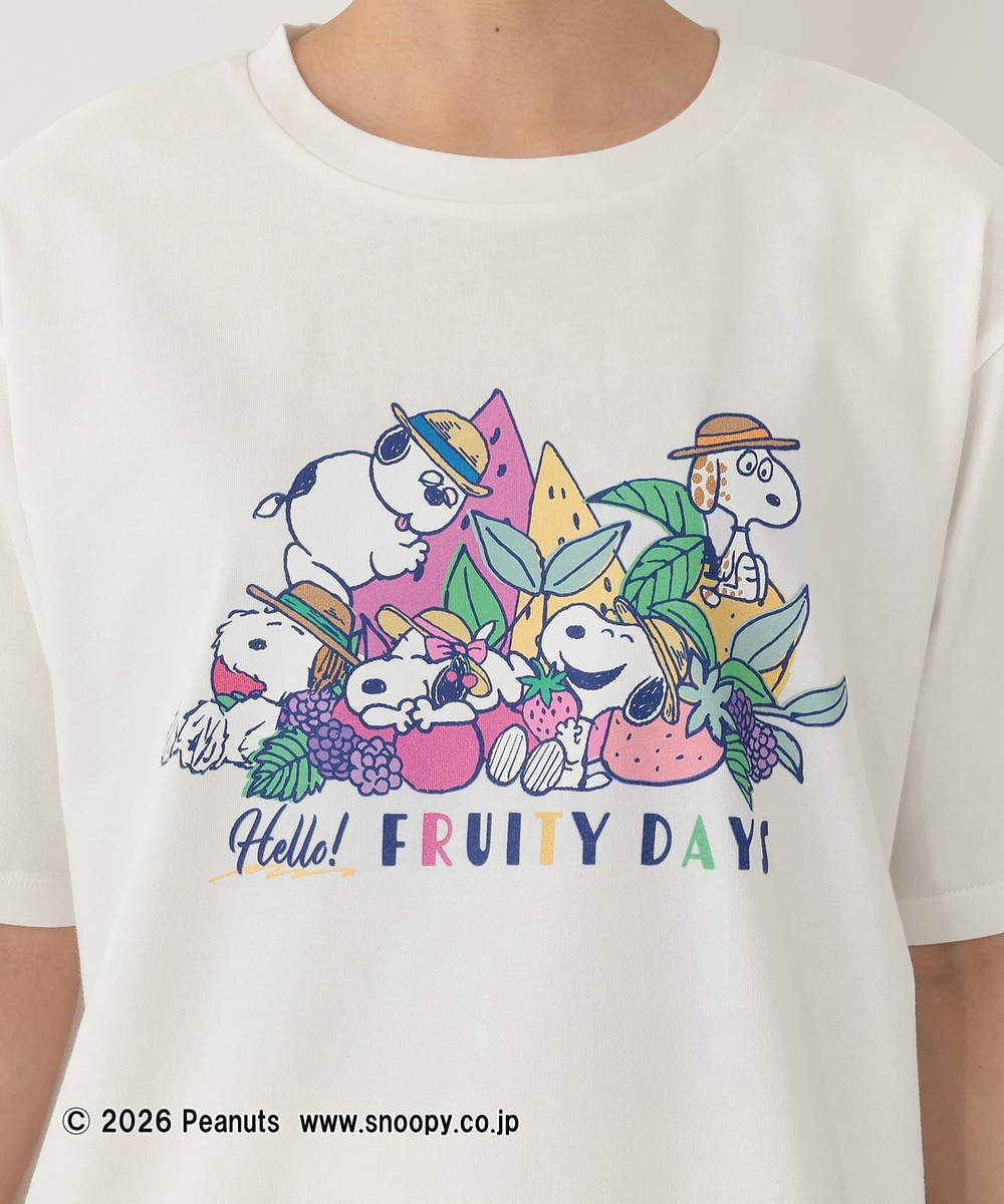 【預訂｜7月】Snoopy x Afternoon Tea Living「PEANUTS HELLO FRUITY DAYS」- Tshirt