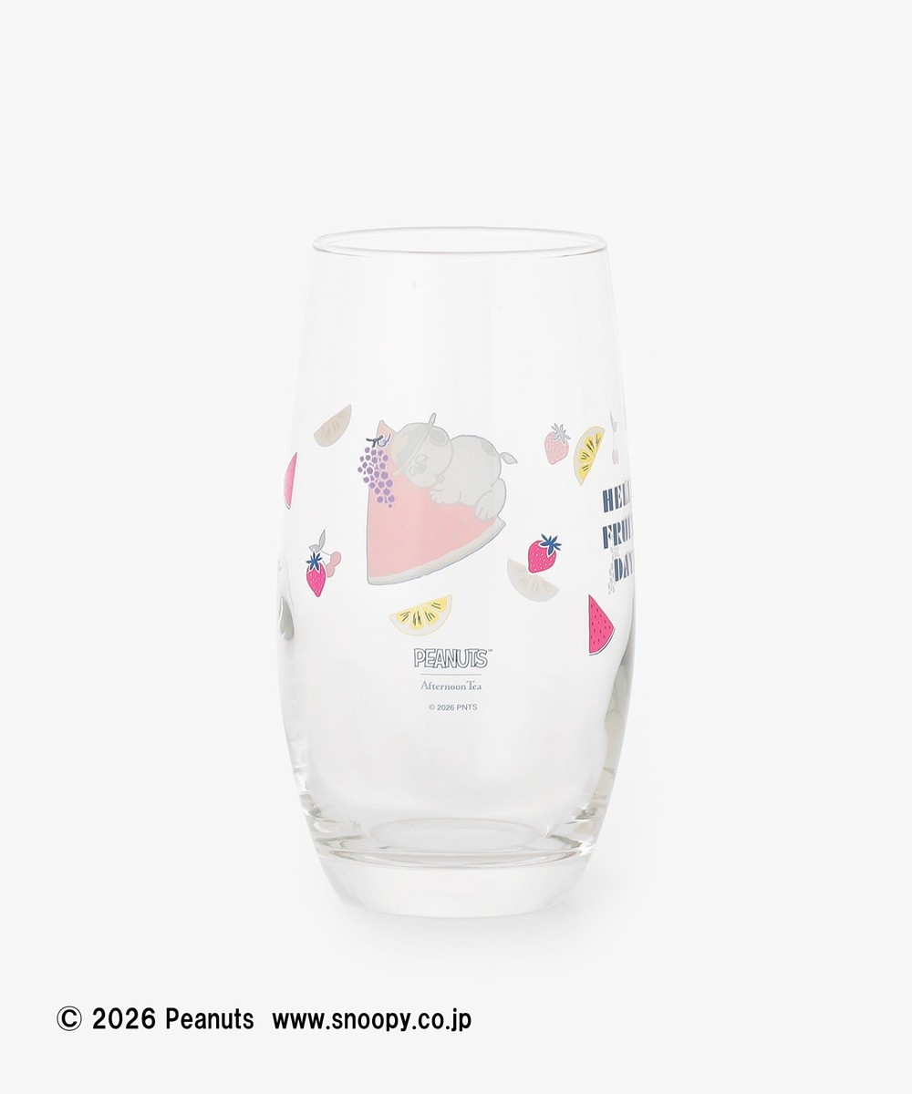 [Pre-order｜July] Snoopy x Afternoon Tea Living "PEANUTS HELLO FRUITY DAYS" - Thermos Bottle, Glass Cup, Coaster