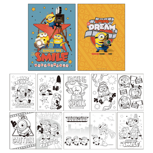 Minions & Monsters Movie Theater Exclusive - Coloring Notebook